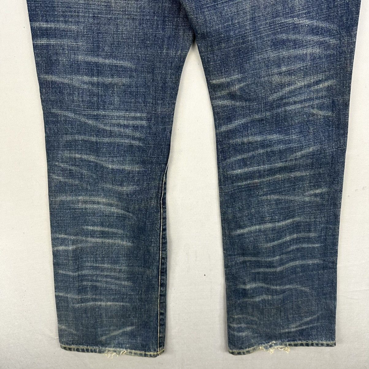 Undercover Y2k Uniqlo Washed Distressed Bootcut Jeans Size US 31 - 6 Thumbnail