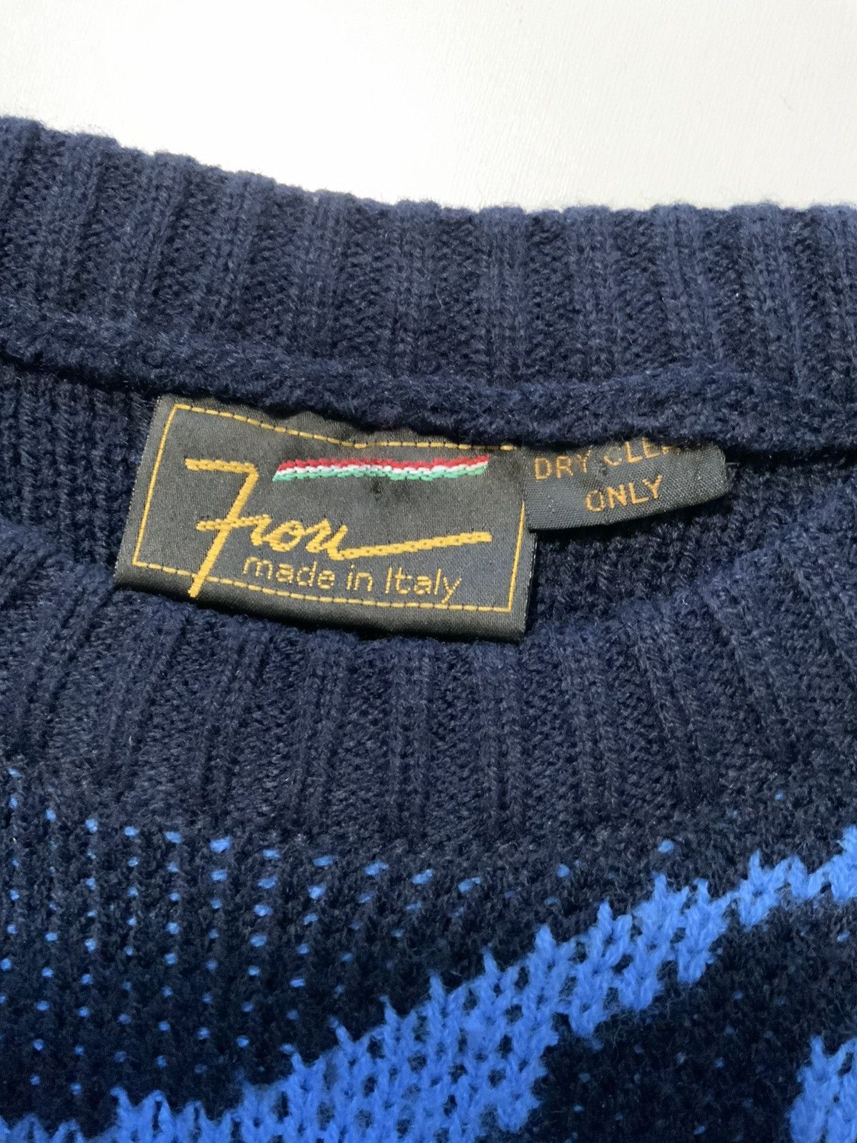 Vintage Vintage 80s Made In Italy Eagle Bird Knit Pullover Sweater Size US L / EU 52-54 / 3 - 5 Thumbnail