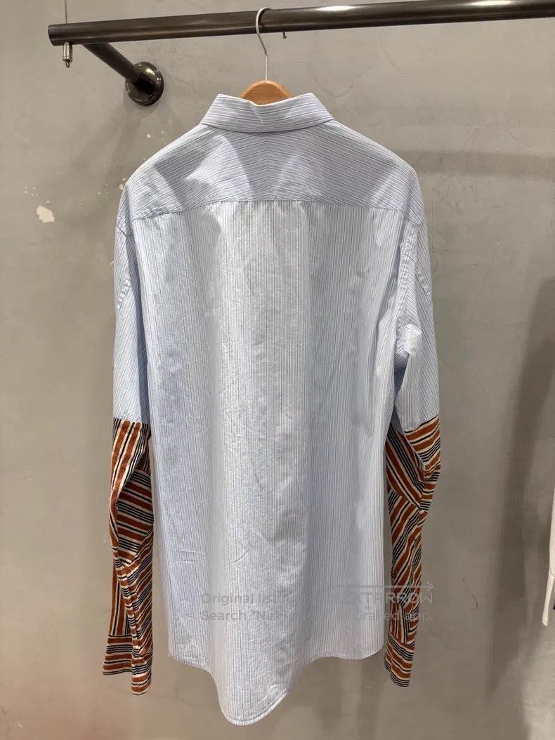 Loewe Loewe Striped polo neck shirt with embroidered logo on the Size S / US 4 / IT 40 - 2 Thumbnail