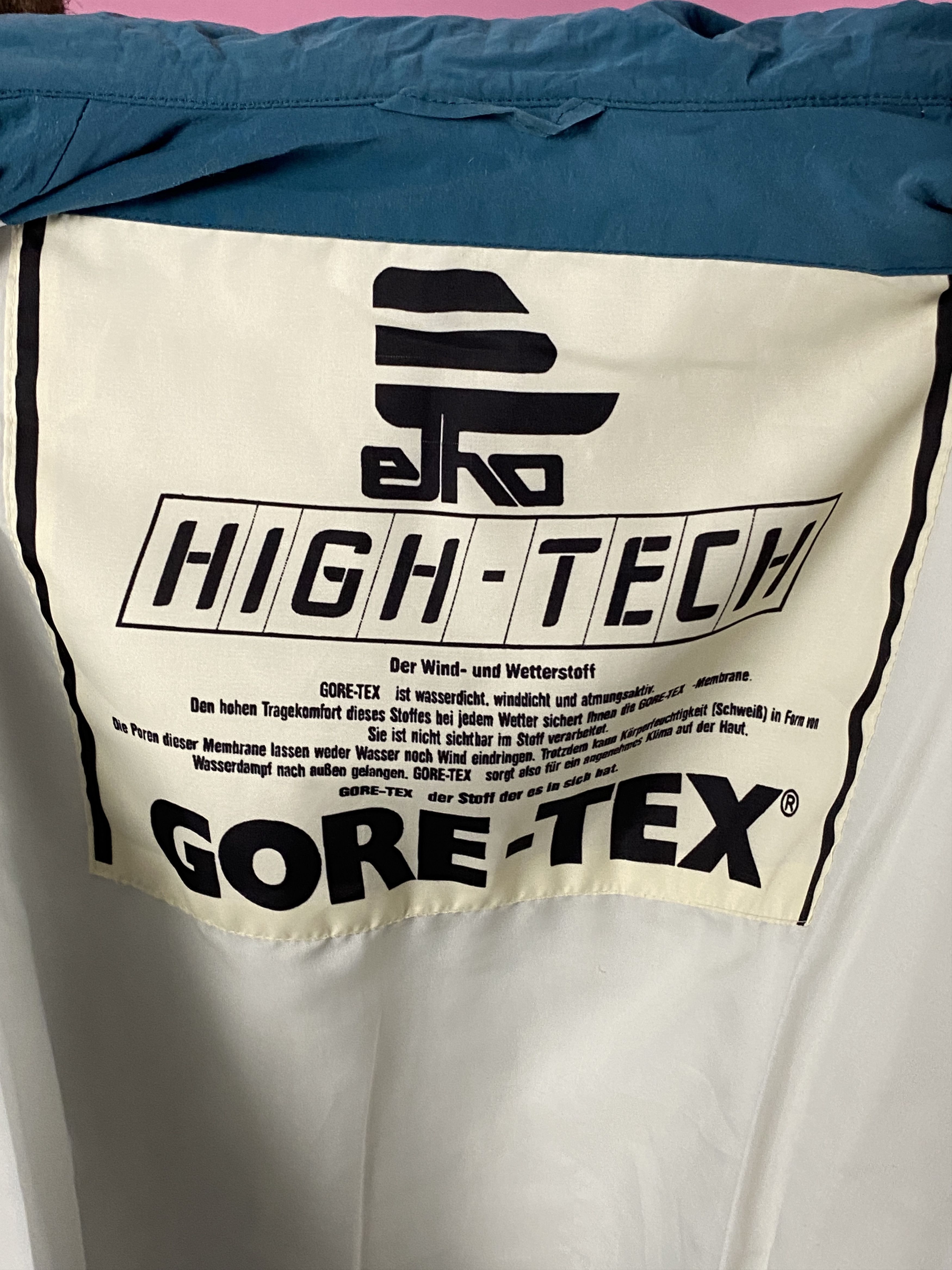 Goretex × Vintage 90s Elho High Tech Gore Tex Vintage Men's Ski Jacket - M Size US M / EU 48-50 / 2 - 5 Thumbnail