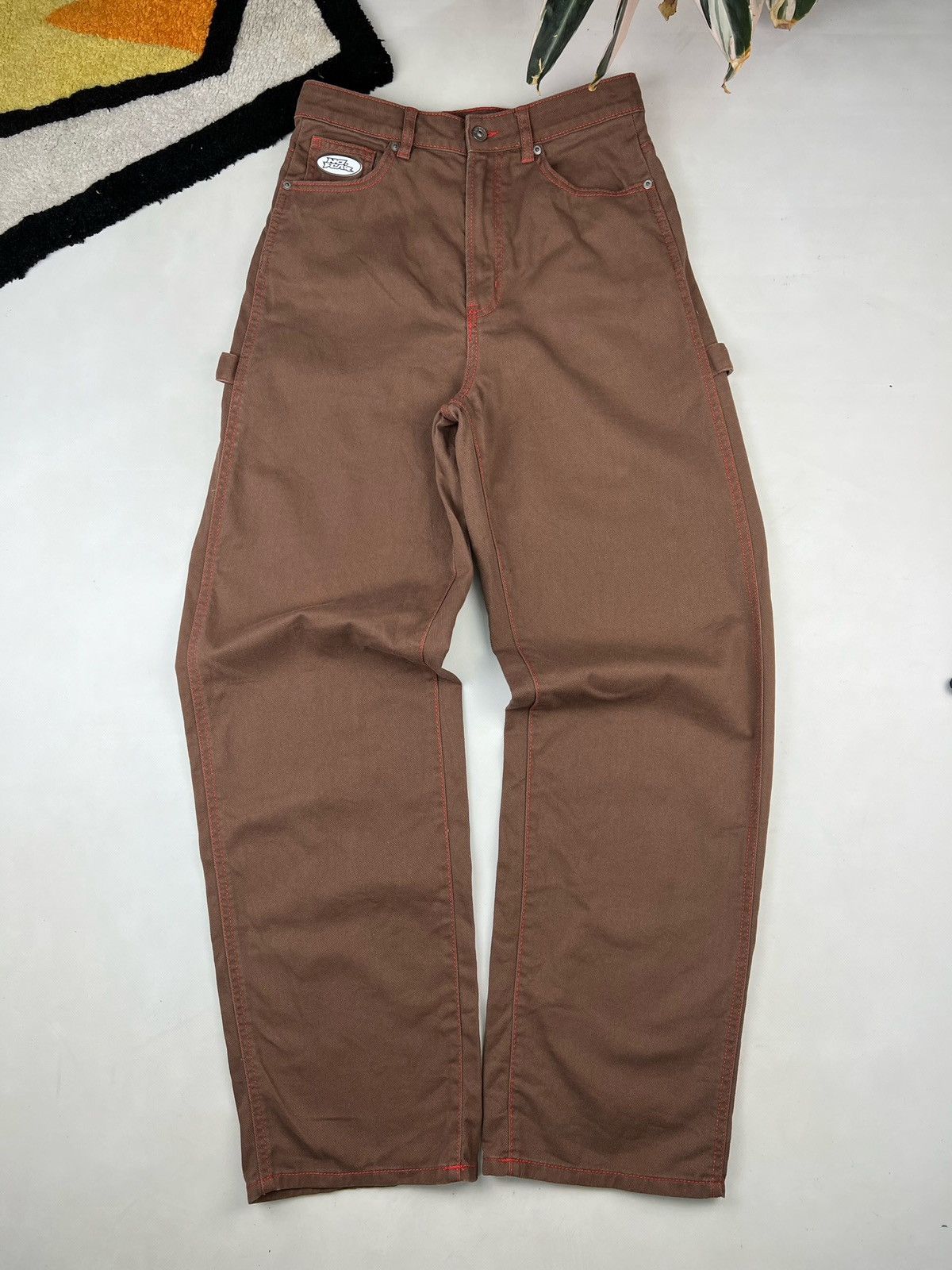 No Fear × Vintage Vintage Baggy Jeans No Fear Hype Style Size US 27 - 4 Thumbnail