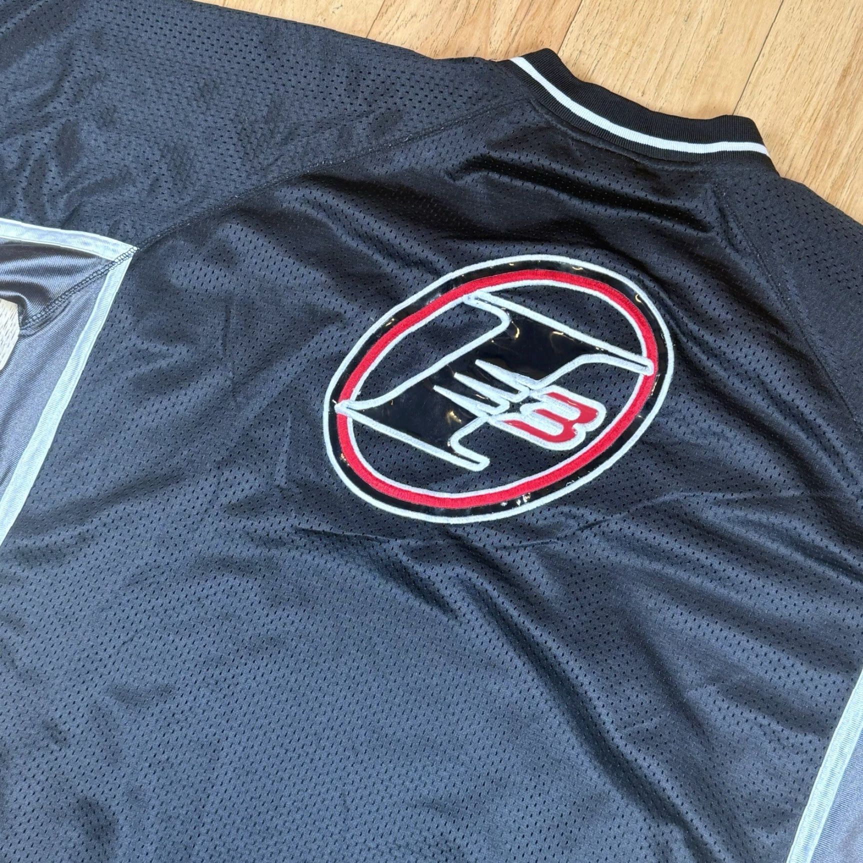 Reebok VINTAGE Reebok I3 Shirt Jersey XL Black Mens Hip Hop NBA 2000s Football Activewear Size US XL / EU 56 / 4 - 2 Thumbnail