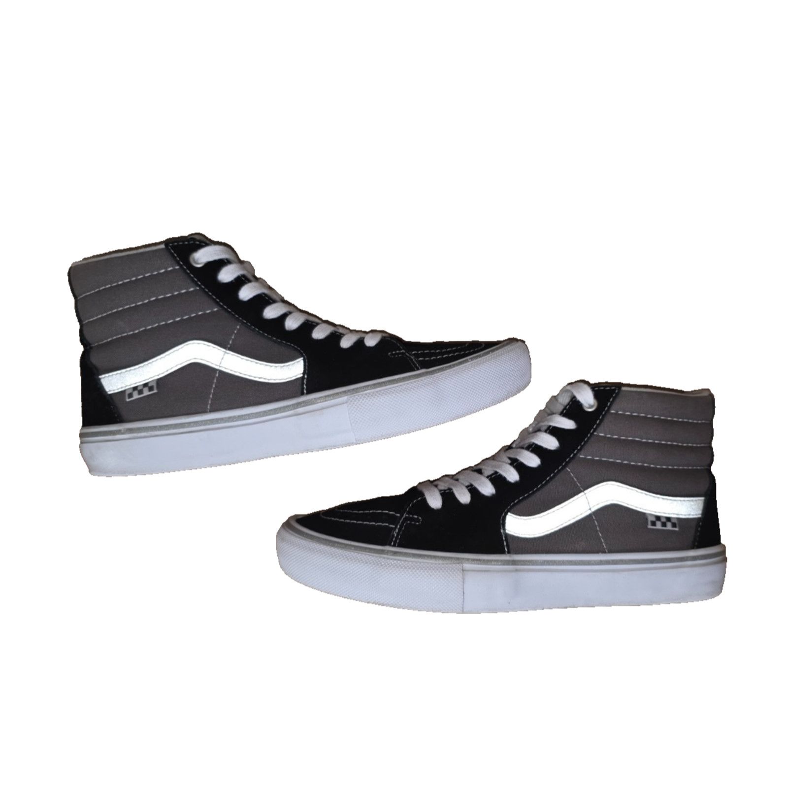 Vans Vans Filmore Hi High Sk8 Canvas Suede Blk Gray Men's Size 10 Size US 10 / EU 43 - 1 Thumbnail