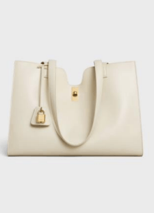 Celine o1w1db10326 112583EZU Size :OS / Cabas Shoulder Bag in White Size ONE SIZE - 1 Thumbnail