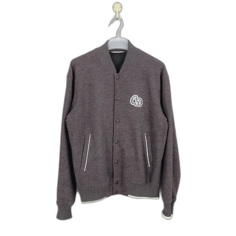 Dior Dior gray letter print jacket for men-2507 Size US L / EU 52-54 / 3 - 1 Thumbnail