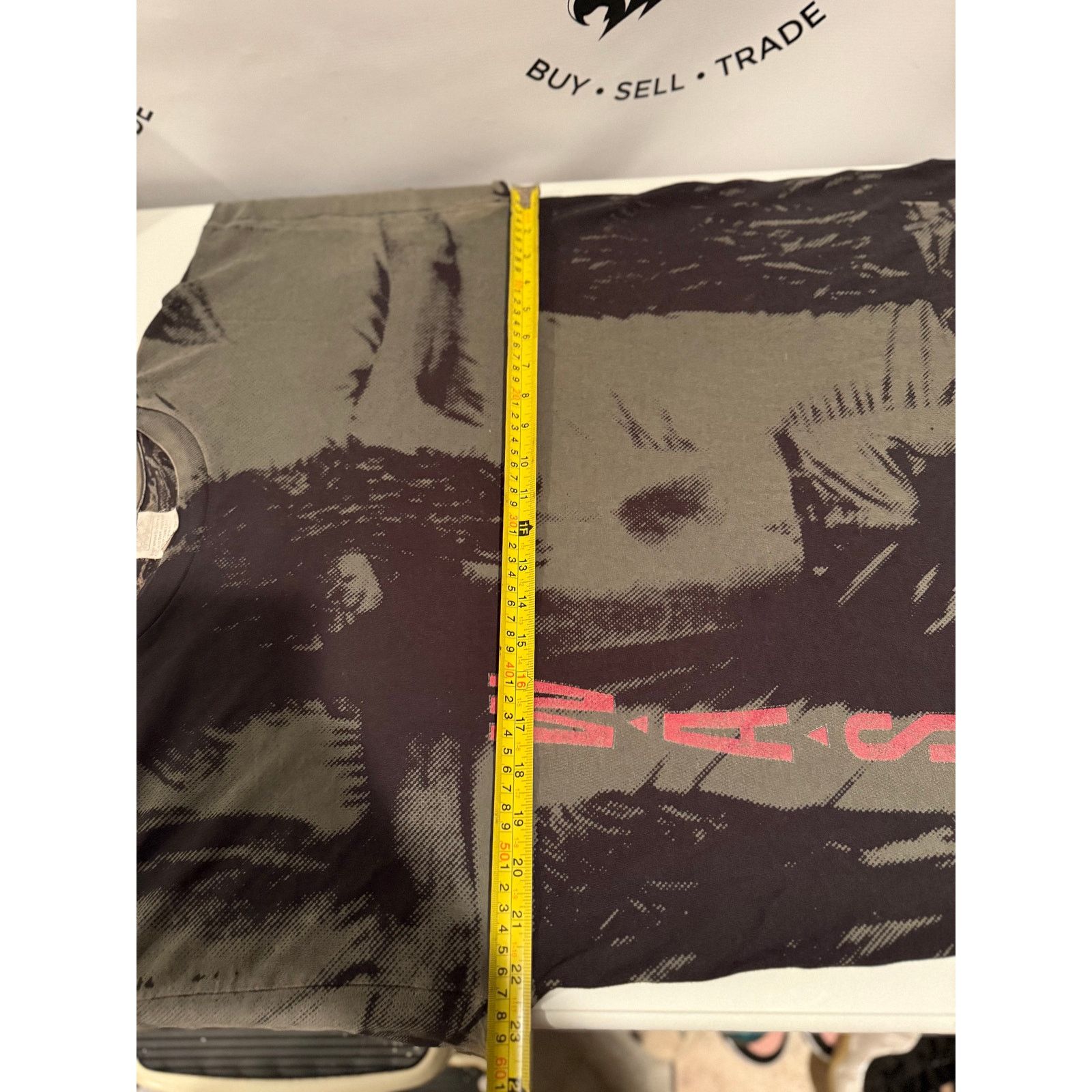 Vintage Vintage 90s W.A.S.P. Overprint T-Shirt XL Glam Metal Ozzy Size US XL / EU 56 / 4 - 8 Thumbnail