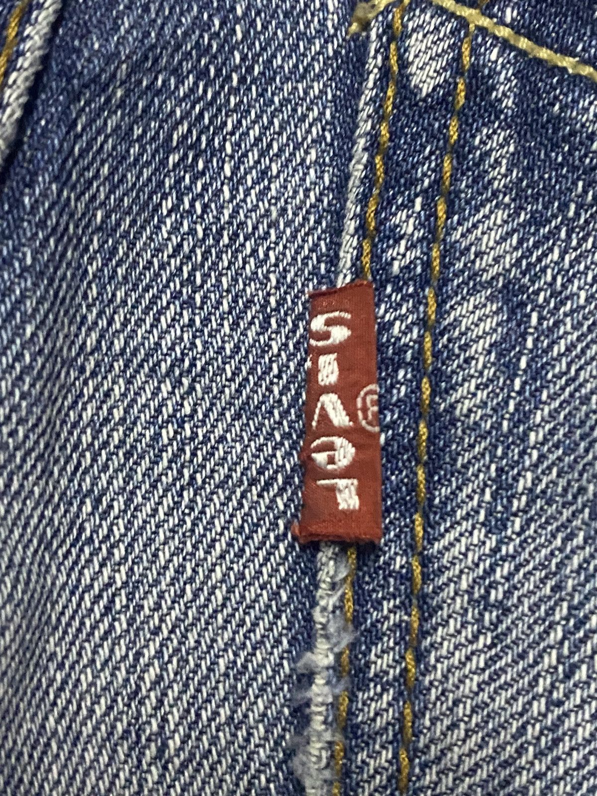 Levi's Vintage Levis 502 Thunder Wash Distressed Loose Jeans Size US 32 / EU 48 - 9 Thumbnail