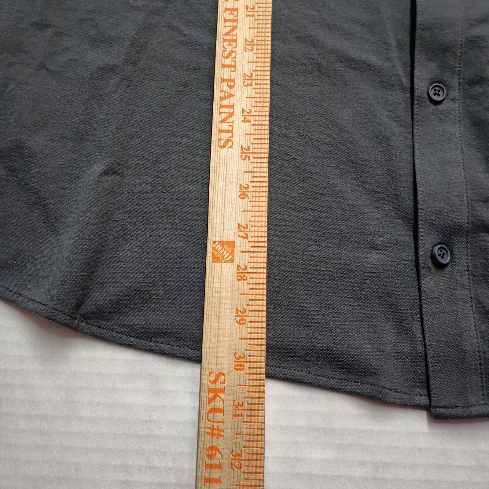 Other VRST Men's Refined Knit Button Up SS Shirt Men's XL Charcoal Size US XL / EU 56 / 4 - 5 Thumbnail