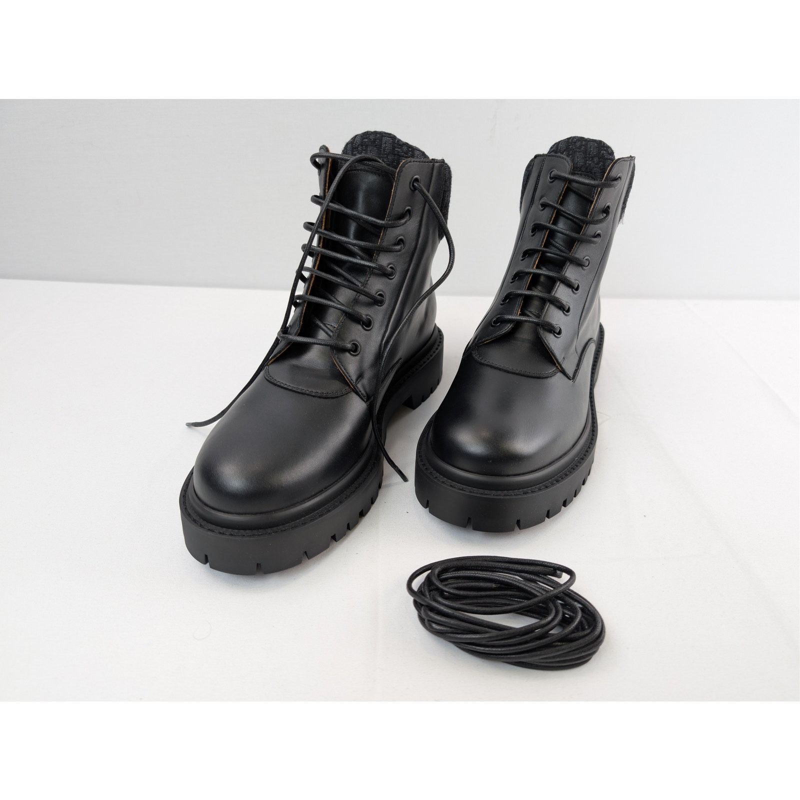 Dior o1rshd1 Oblique jacquard Explorer III Ankle Boot in black Size US 9.5 / EU 42-43 - 9 Thumbnail