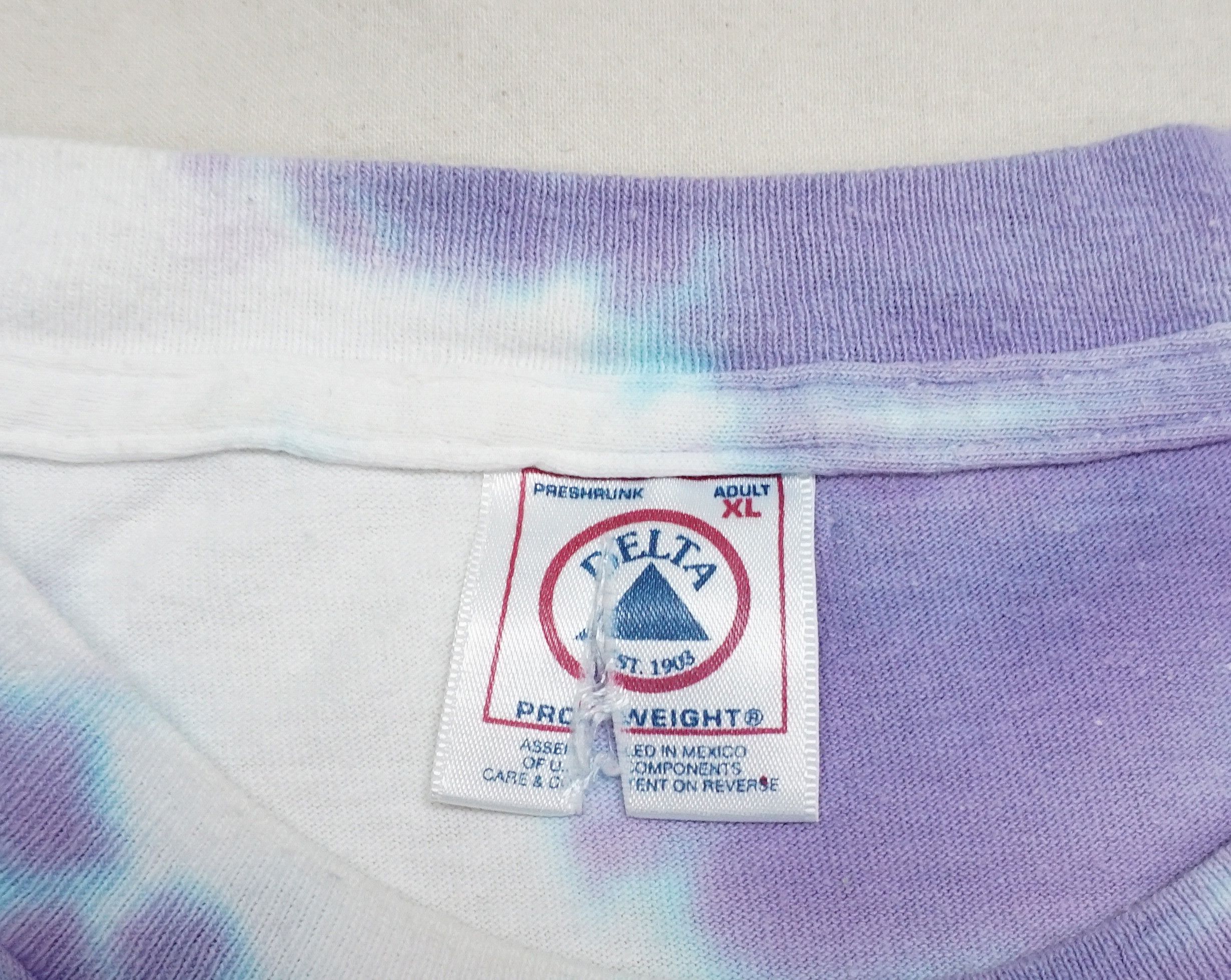 Band Tees × Mostly Heard Rarely Seen × Vintage 90'S Pearl Jam Yield Tie Dye T-Shirt Size US XL / EU 56 / 4 - 3 Thumbnail