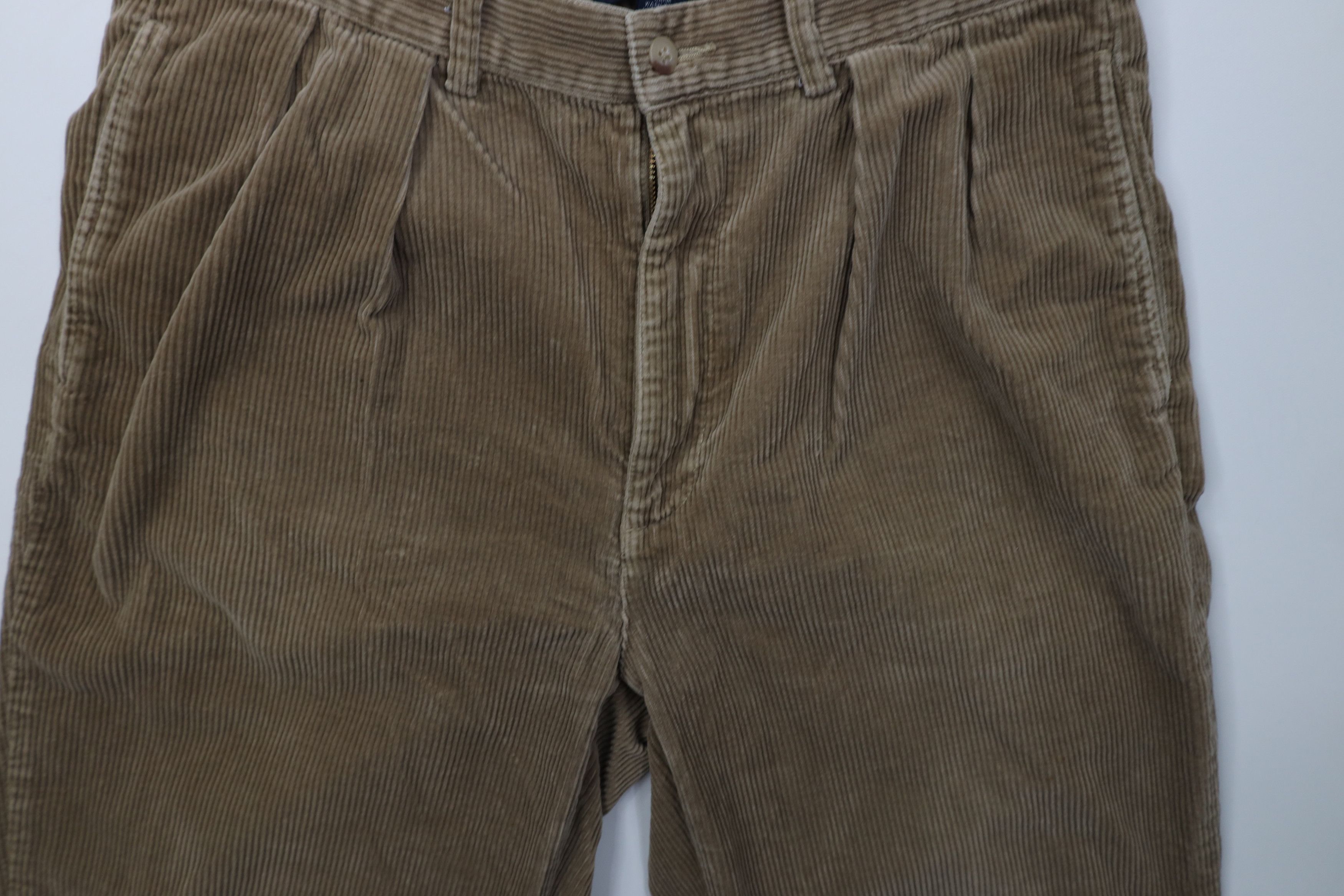Ralph Lauren Vintage 90s Ralph Lauren Wide Leg Corduroy Chino Pants Size US 32 / EU 48 - 6 Thumbnail