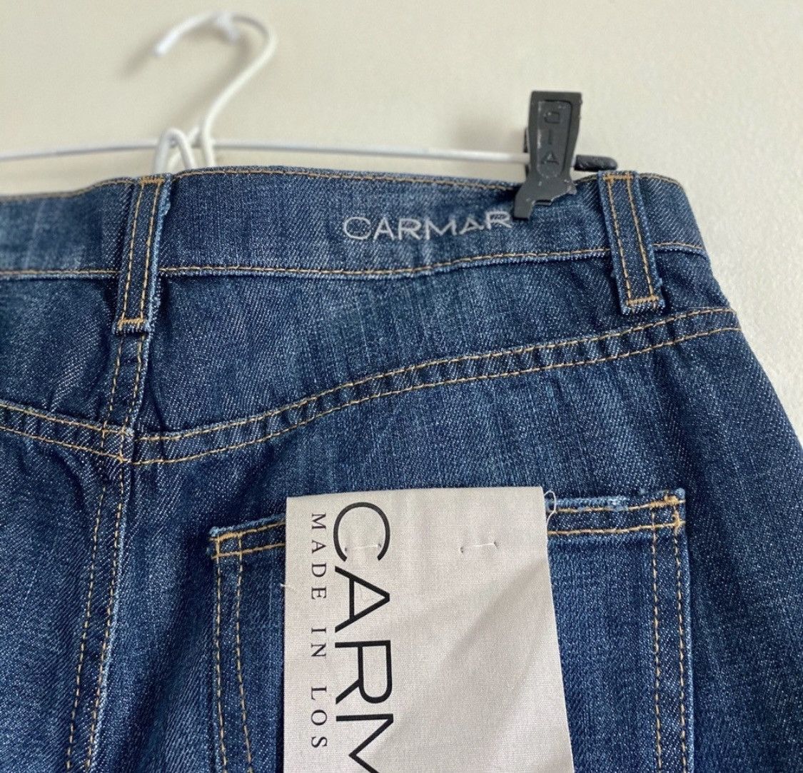 Other LF CARMAR DARK WASH LOW FIT BAGGY JEANS Size 30" / US 8 / IT 44 - 6 Thumbnail