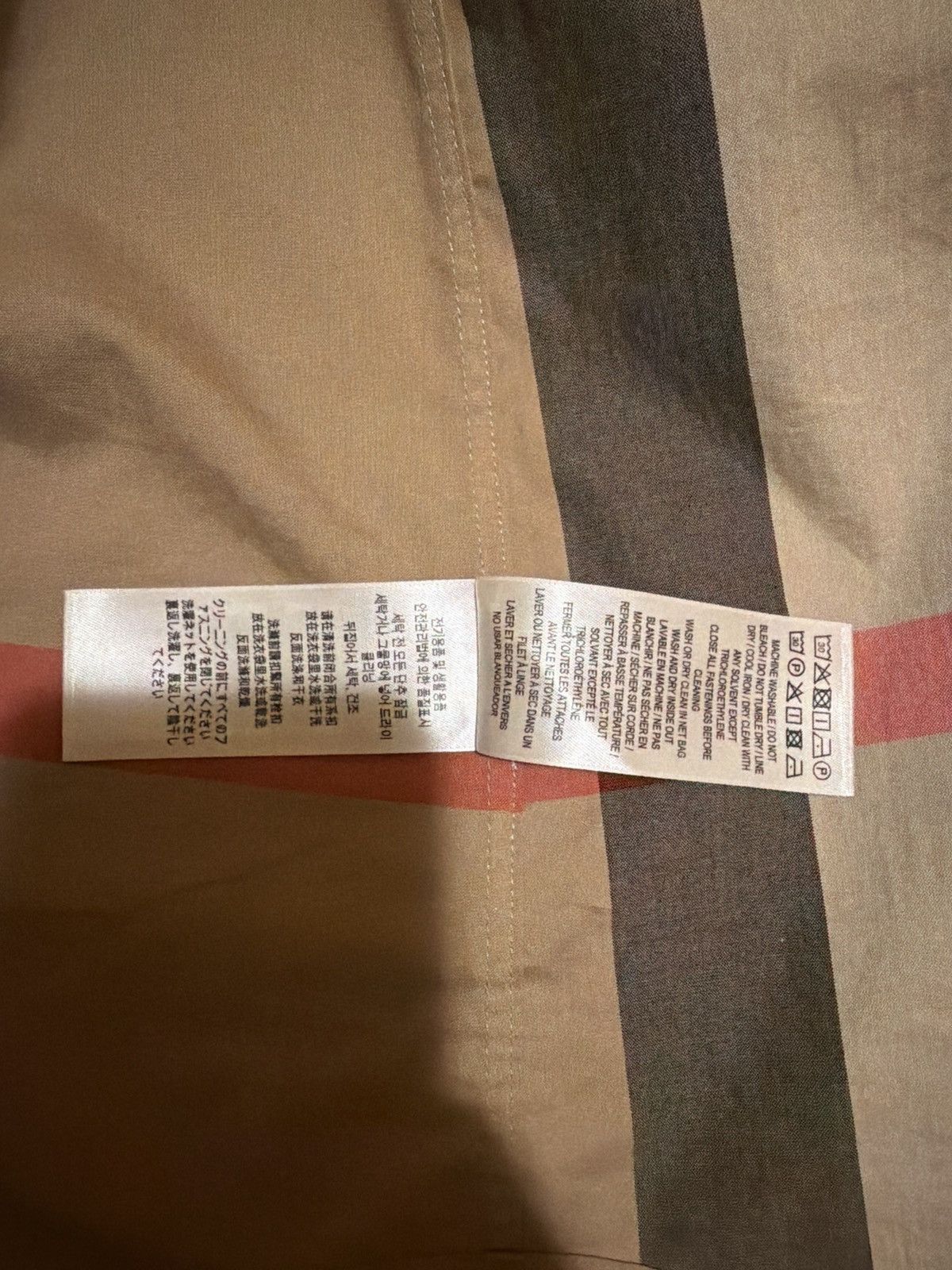 Burberry Burberry Slim Fit Check Cotton Shirt M Size US M / EU 48-50 / 2 - 5 Thumbnail