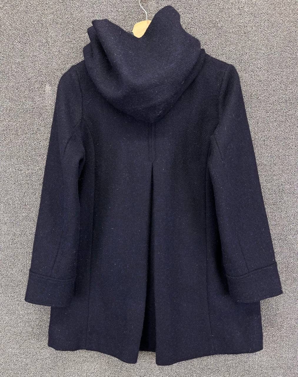 Harris Tweed Rare Hooded Button Up Wool Jacket
