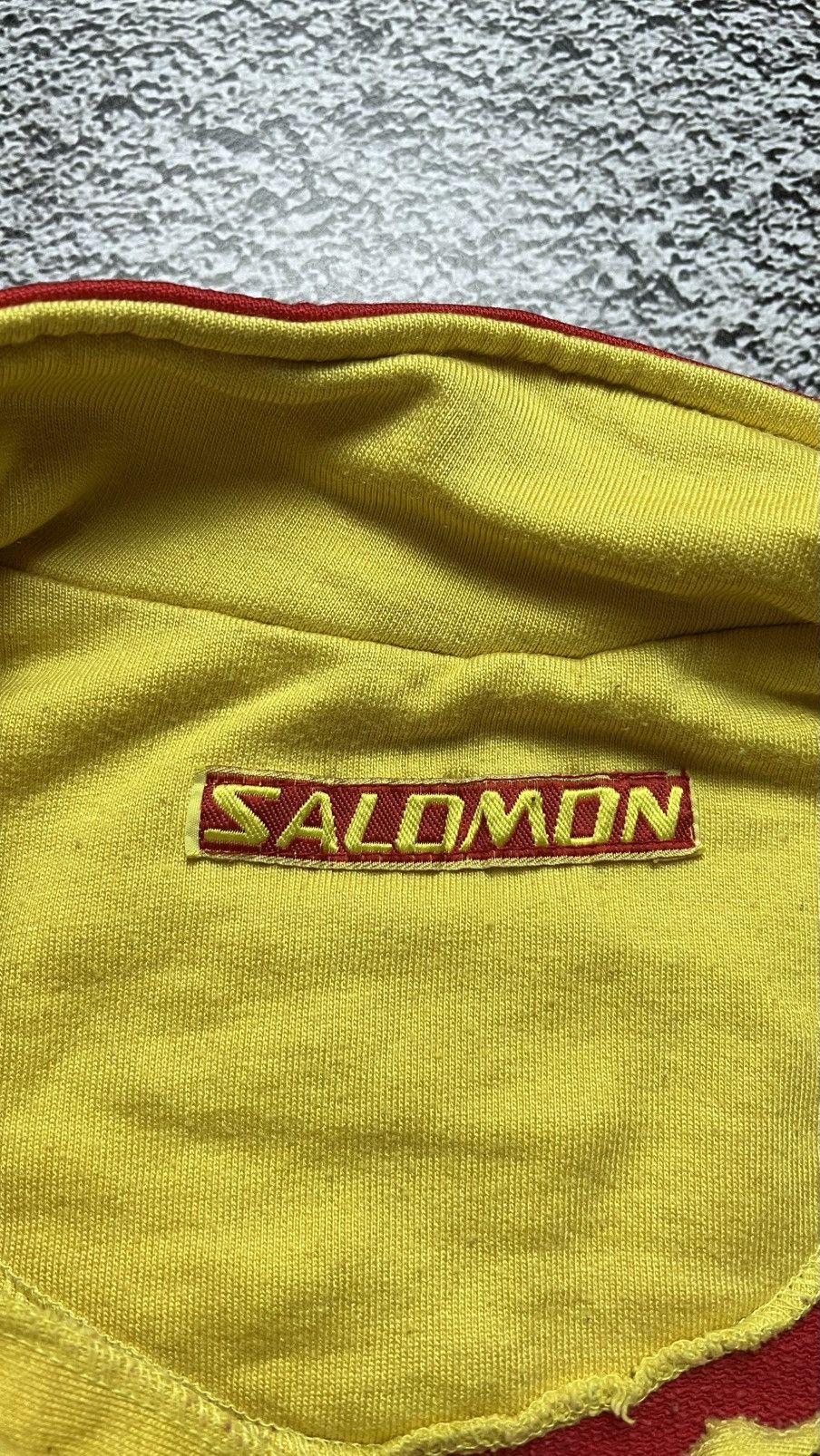 Salomon × Vintage Rare Vintage 80's Salomon Equipe Bright Zip Sweatshirt Size US M / EU 48-50 / 2 - 7 Thumbnail
