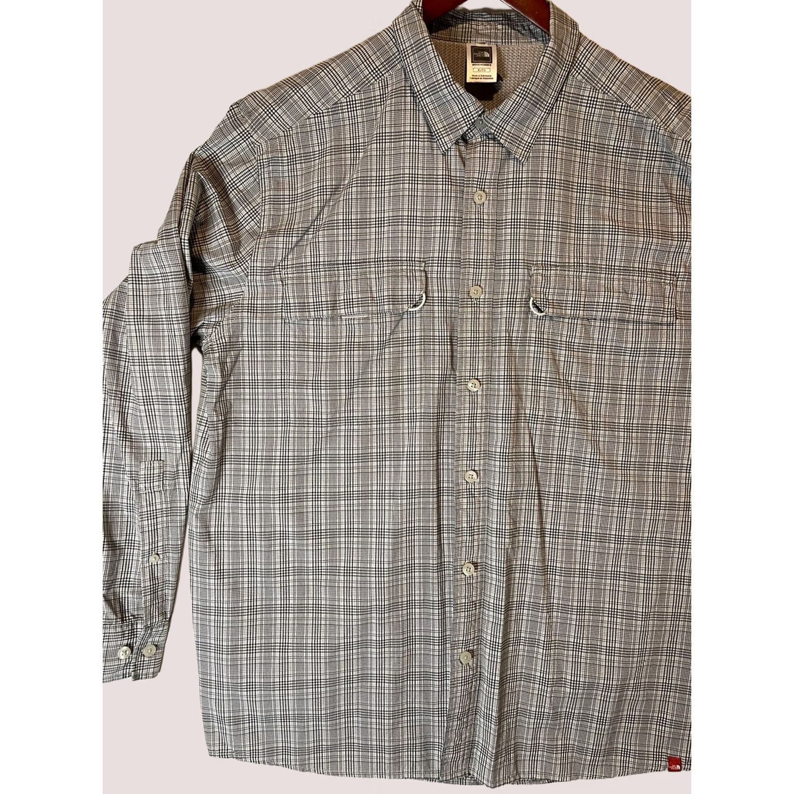 The North Face The North Face Shirt Mens XL Long Sleeve Button-Up Nylon Fishing Casual Workwear Travel GrIay Size US XL / EU 56 / 4 - 1 Thumbnail