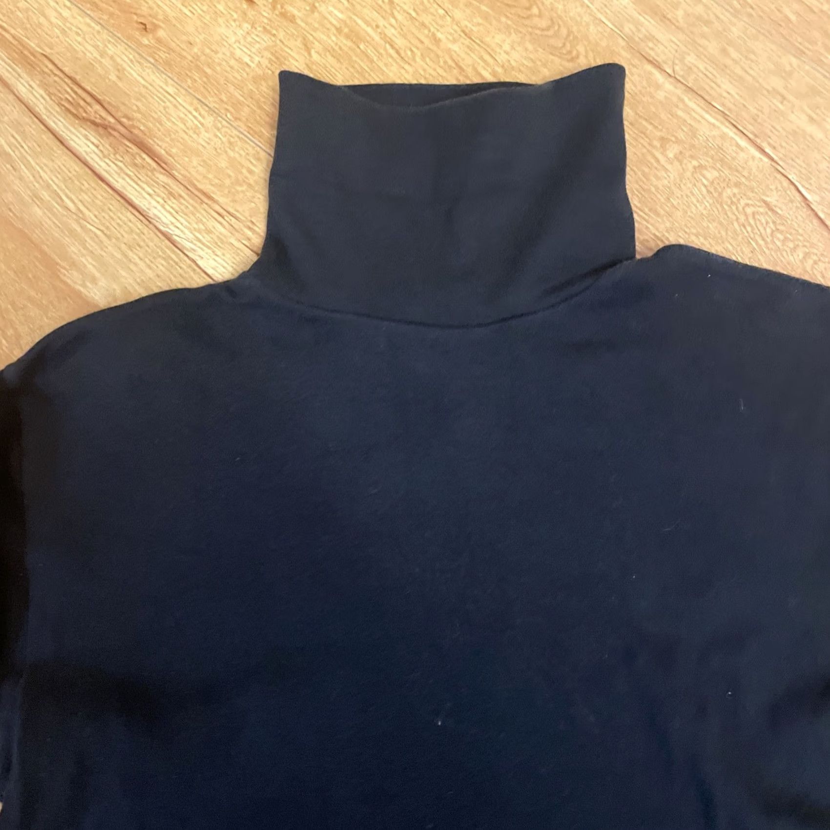 Vintage VINTAGE Meister Ladies Long Sleeve Turtleneck Shirt Top Medium Black USA Blank Shirt Womens Medium Black Meister Shirt Top Size M / US 6-8 / IT 42-44 - 3 Thumbnail