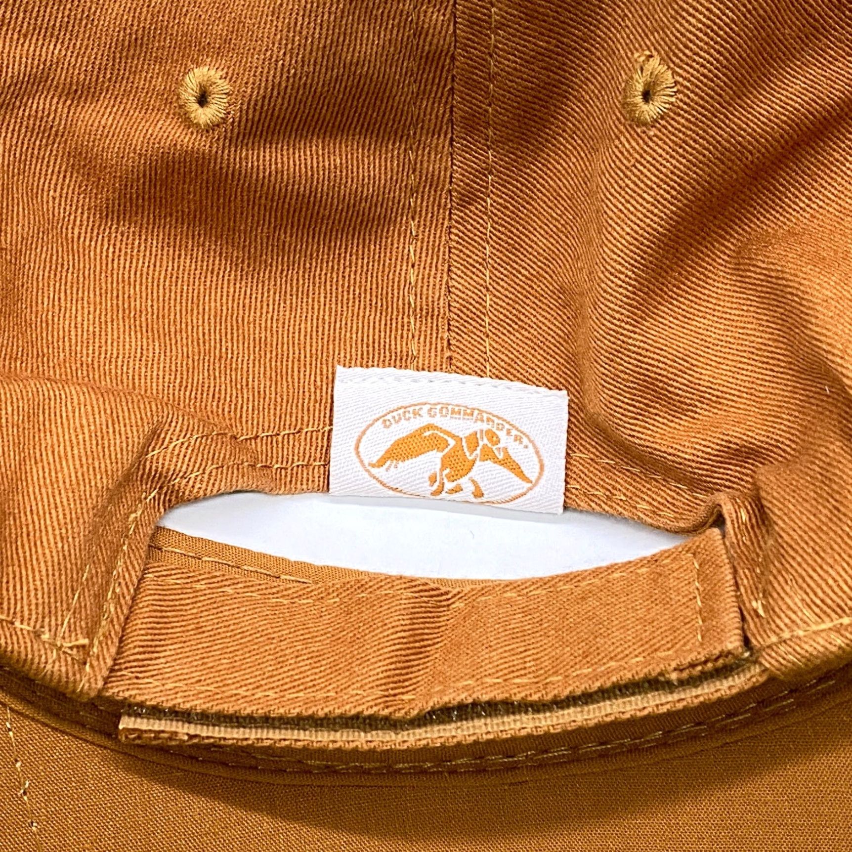 Vintage NWT Duck Dynasty Cap Hat Happy Happy Happy Adjustable Baseball Cap Men Brown/White Cotton One Size Size ONE SIZE - 3 Thumbnail