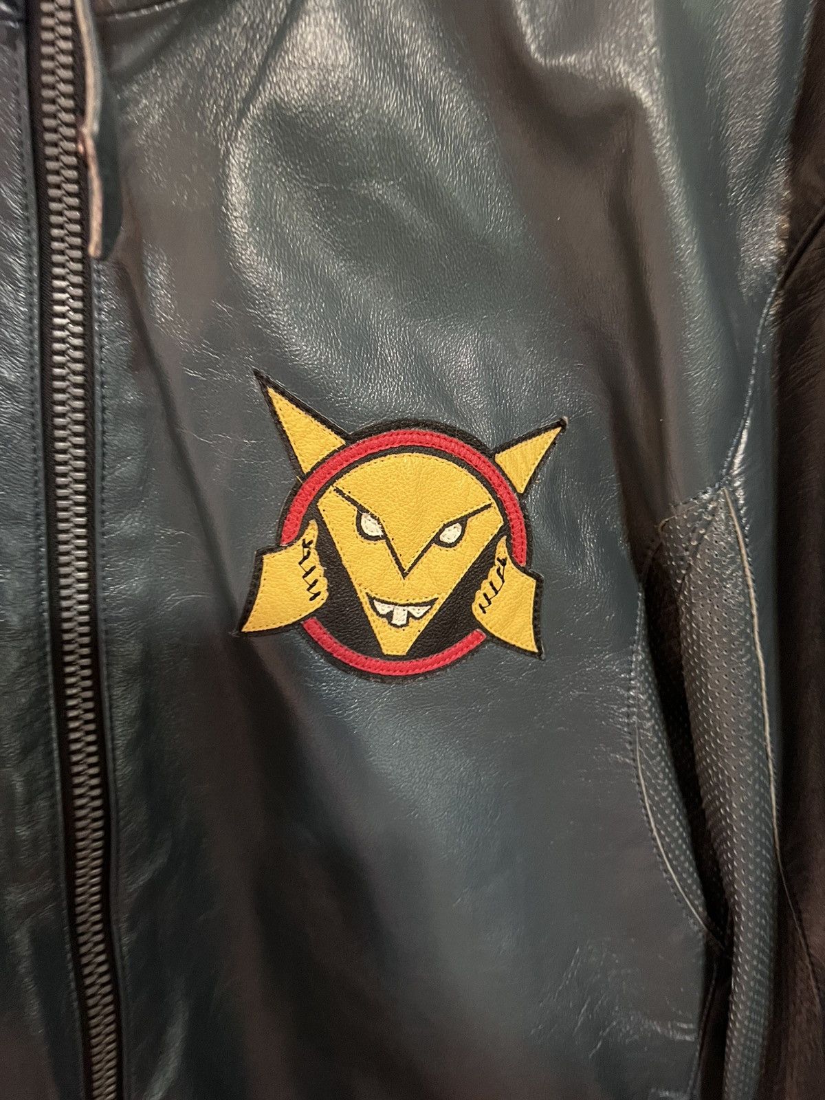 Yohji Yamamoto 2000S YOHJI YAMAMOTO X DAINESE Y’S BLUE LEATHER MOTO JACKET Size US L / EU 52-54 / 3 - 3 Thumbnail