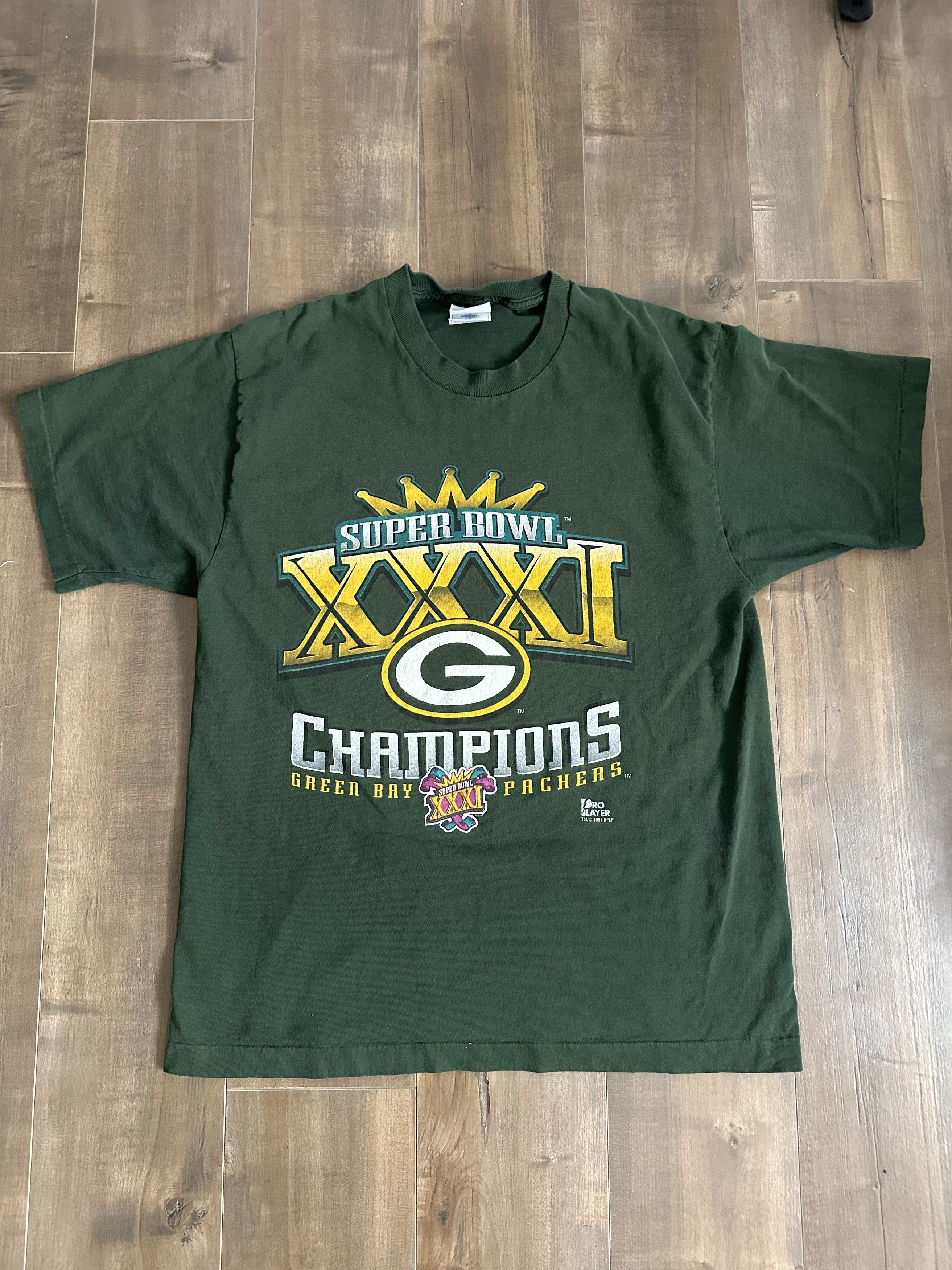 Vintage Green Bay Packers Vintage T shirt Size US L / EU 52-54 / 3 - 1 Thumbnail