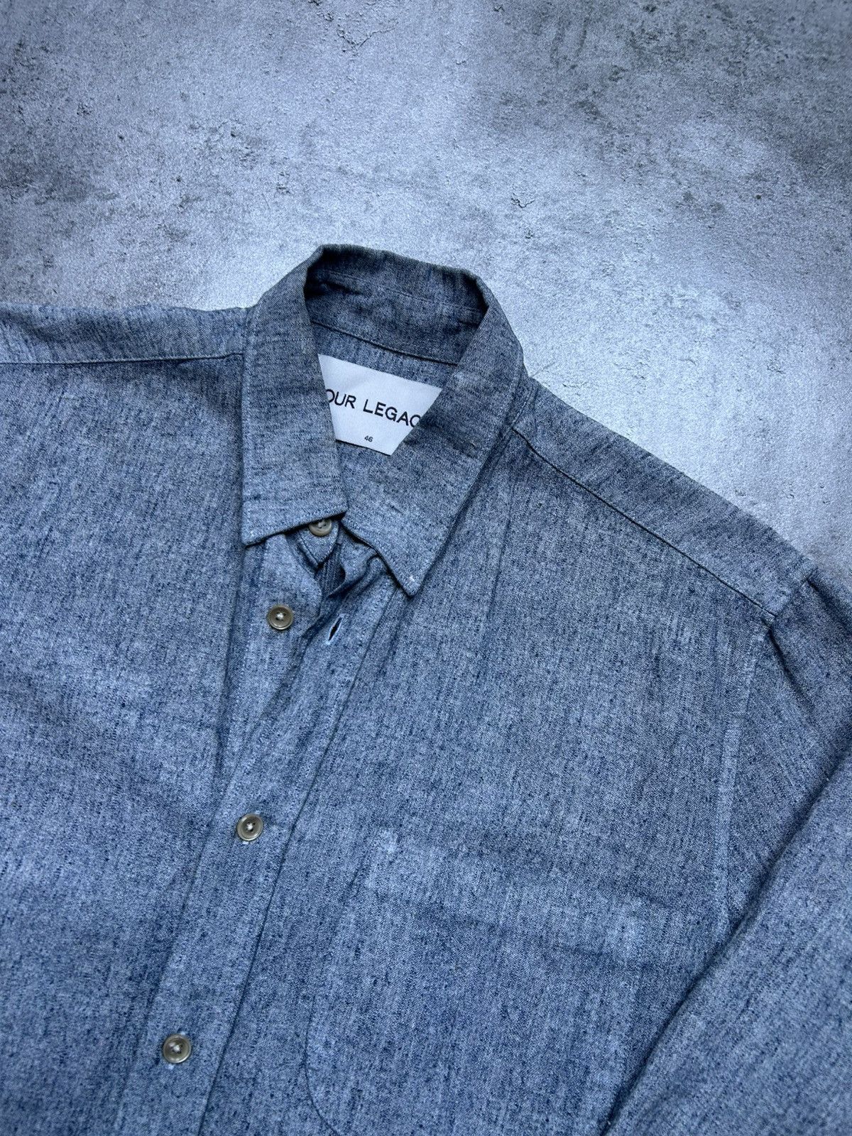 Our Legacy Our Legacy SS15 Shirt Japan Fabric Made in Portugal Size US S / EU 44-46 / 1 - 4 Thumbnail