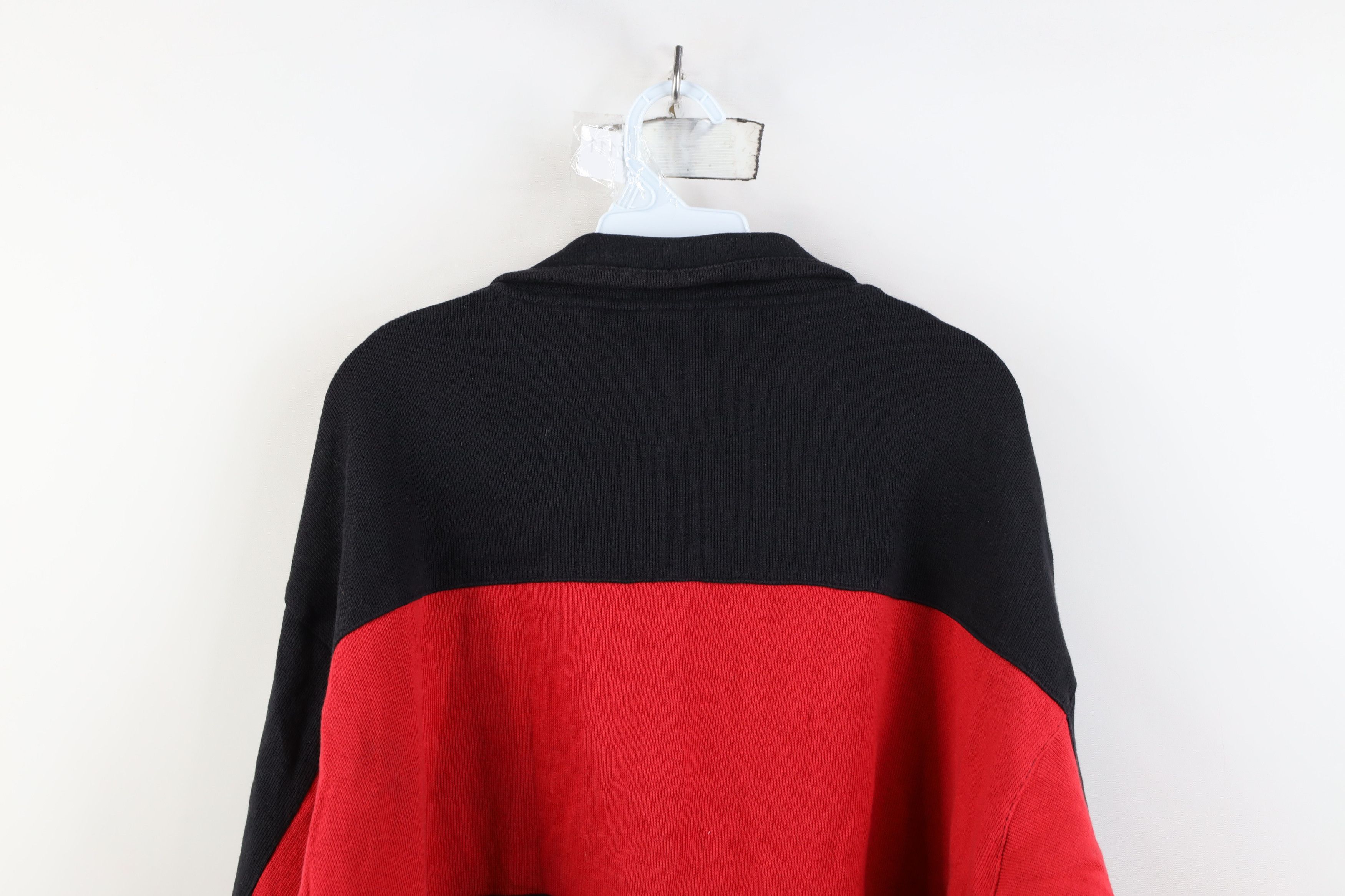 Marlboro Vintage 90s Marlboro Ribbed Knit Half Zip Pullover Sweater Size US XL / EU 56 / 4 - 11 Thumbnail