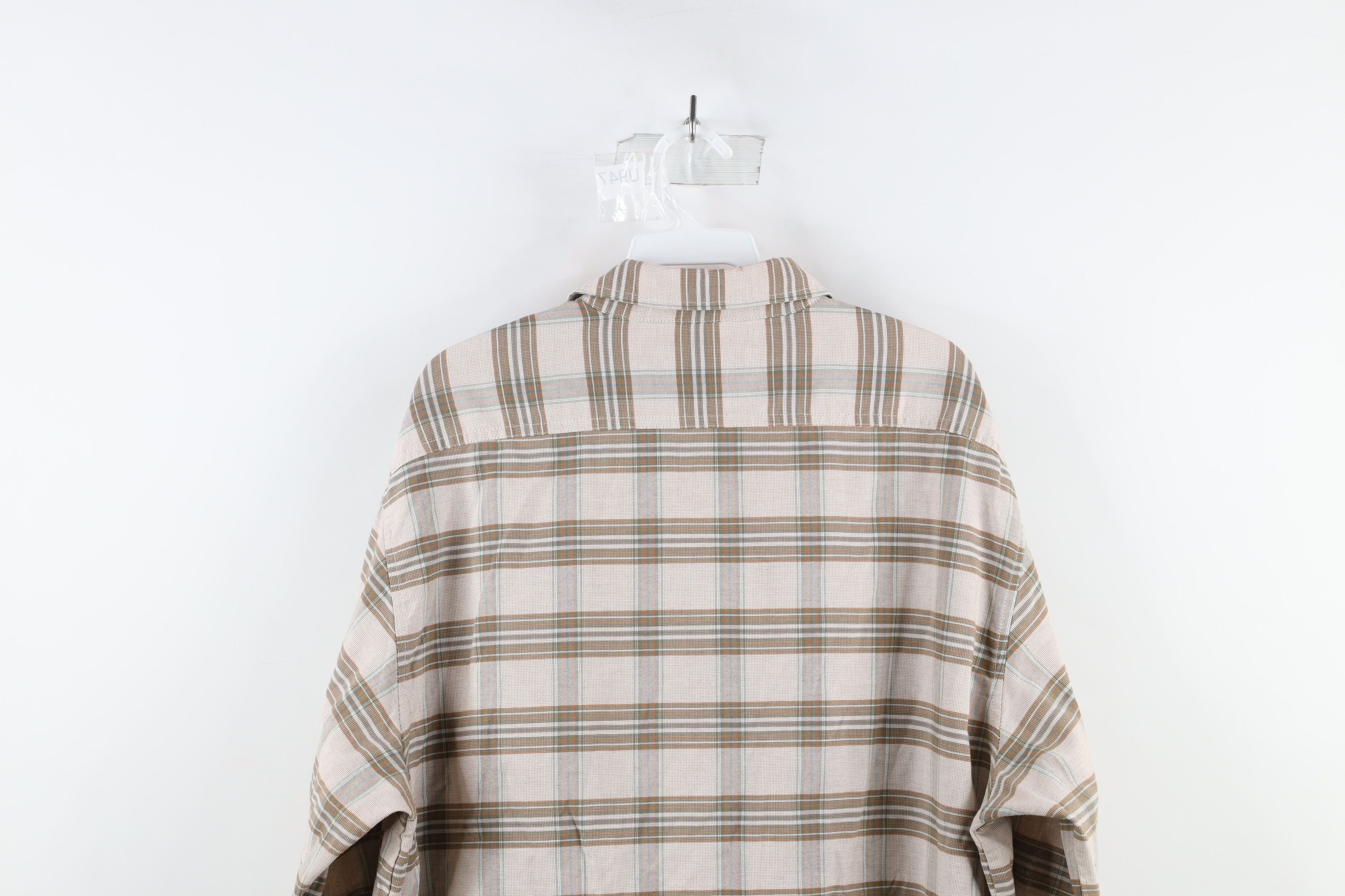 Big Mac Vintage 90s Big Mac Collared Work Button Shirt Plaid Size US L / EU 52-54 / 3 - 12 Thumbnail