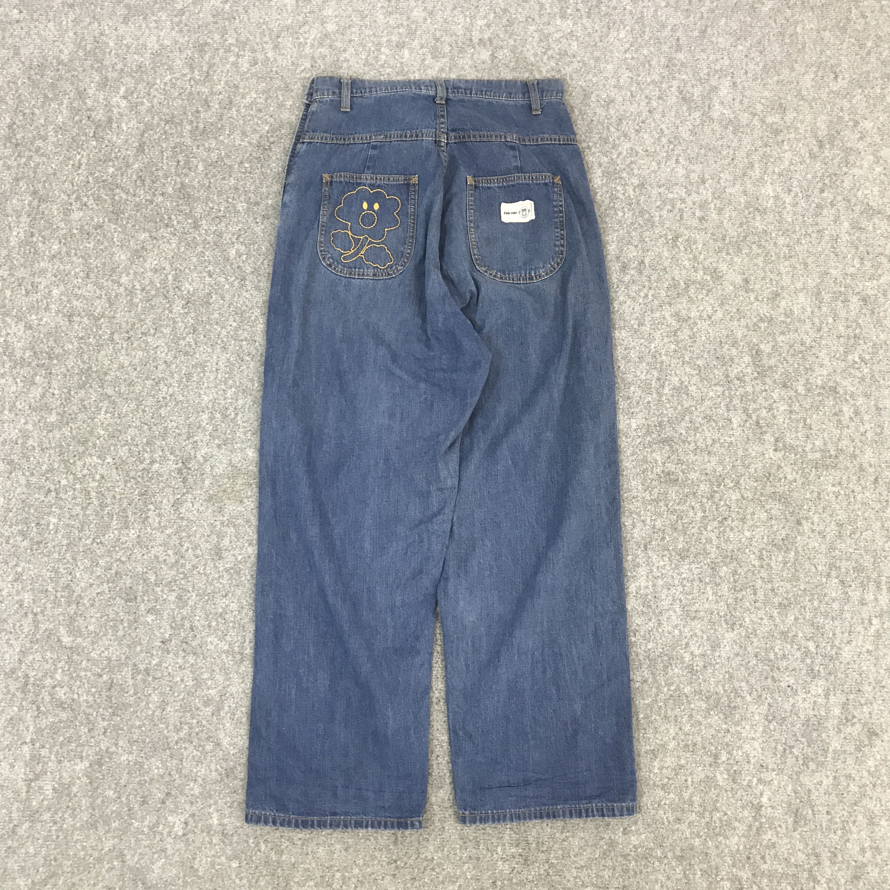 Ne-Net NE-NET BY ISSEY MIYAKE BAGGY JEANS DENIM Size US 28 / EU 44 - 2 Thumbnail