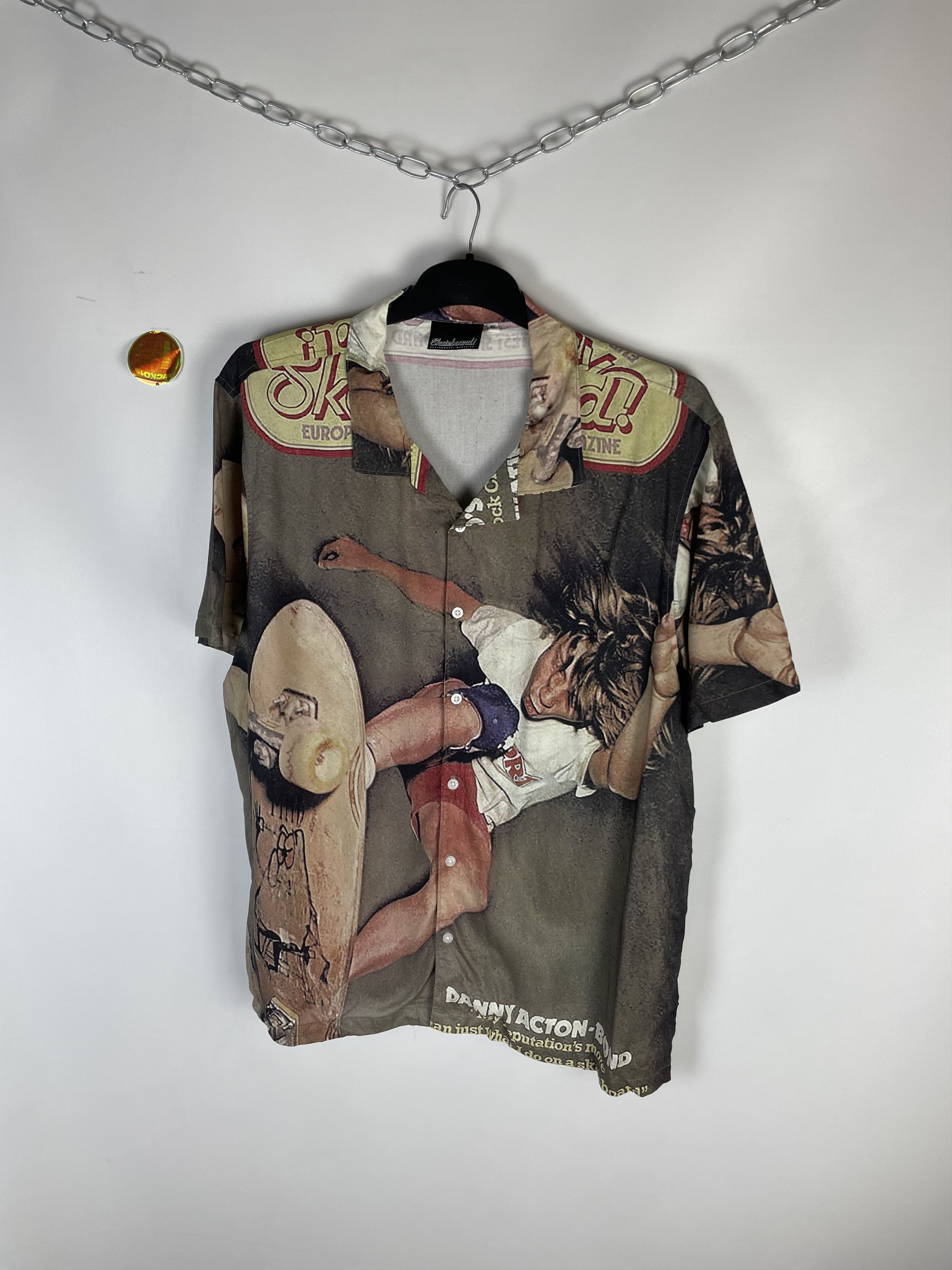 Vintage VINTAGE SKATEBOARDS Y2K HOOK-UPS SHIRTS Size US XL / EU 56 / 4 - 2 Thumbnail