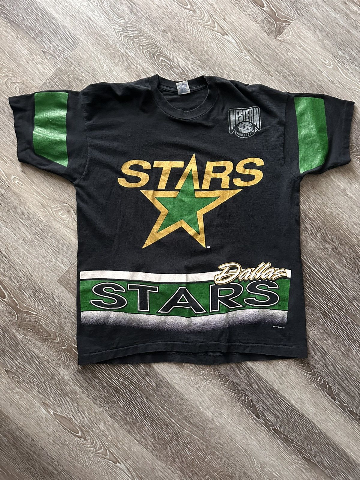 Salem Sportswear *RARE* vintage Dallas stars shirt Size US XL / EU 56 / 4 - 1 Thumbnail