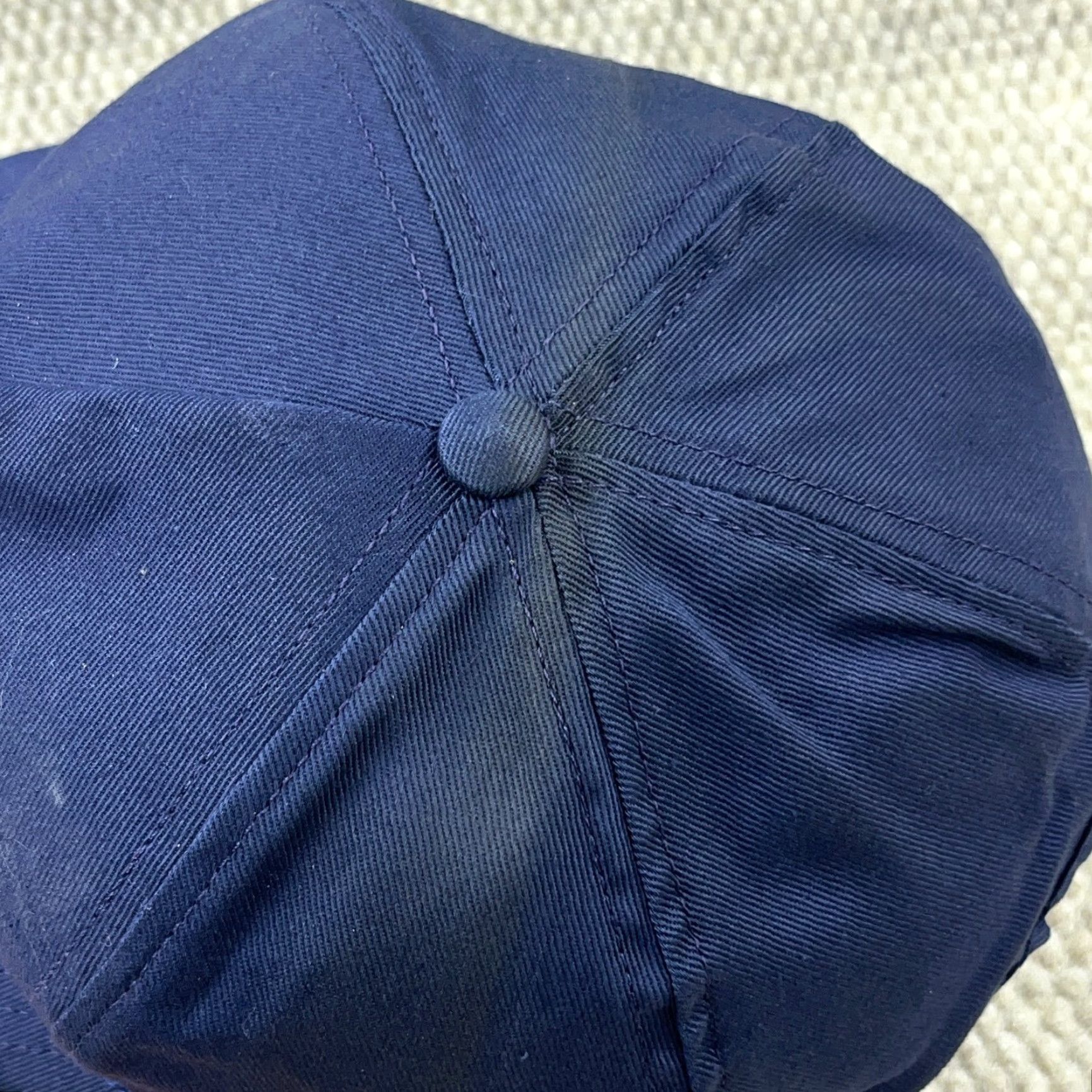 Vintage Vintage 90s USA Blue Cotton Twill Snapback Hat * User: Vintage USA 90s Blue Cotton Twill Snapback Hat * Size ONE SIZE - 6 Thumbnail