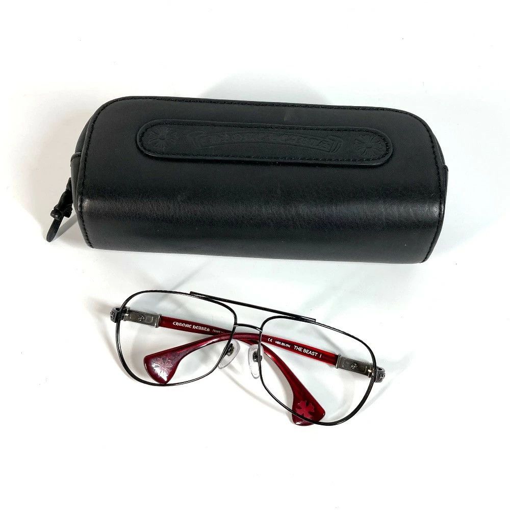 Chrome Hearts CHROME HEARTS THE BEAST 1 Eyeglasses Black Size ONE SIZE - 10 Thumbnail