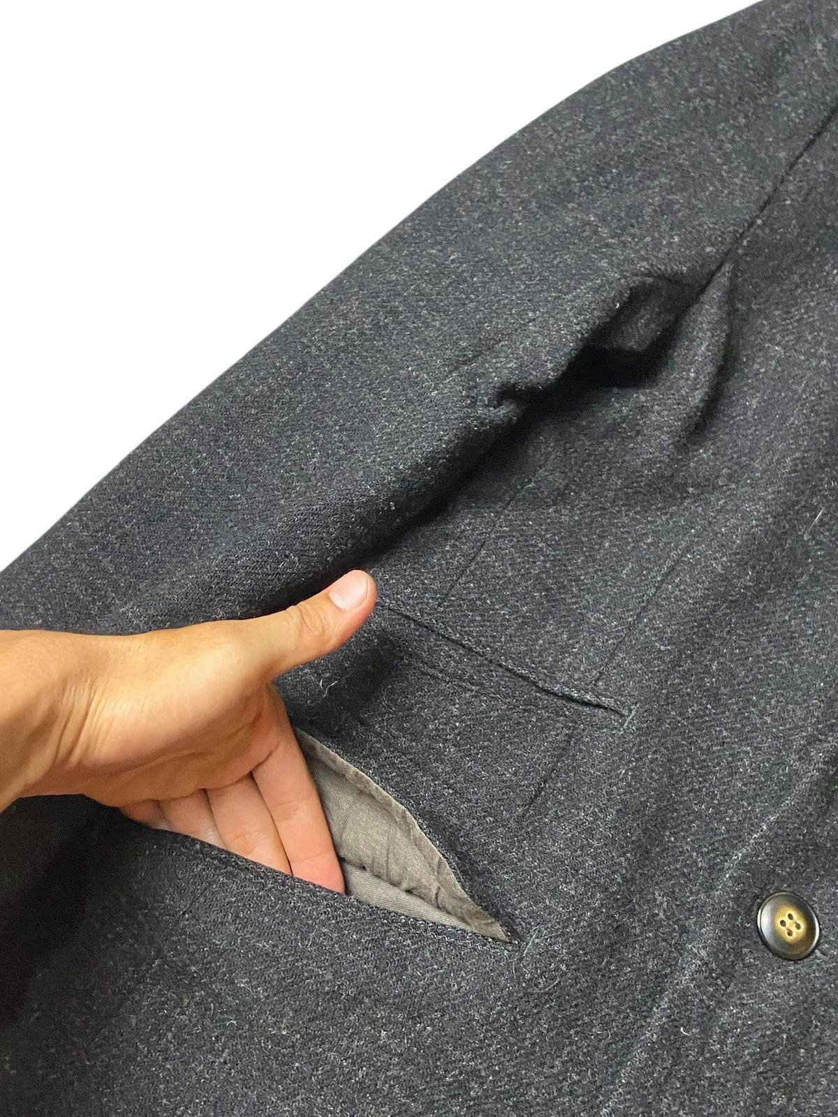 Japanese Brand × Johnbull × Vintage Johnbull Japanese Brand Fish-tailed Long Coat (128) Size US XXS / EU 40 - 4 Thumbnail