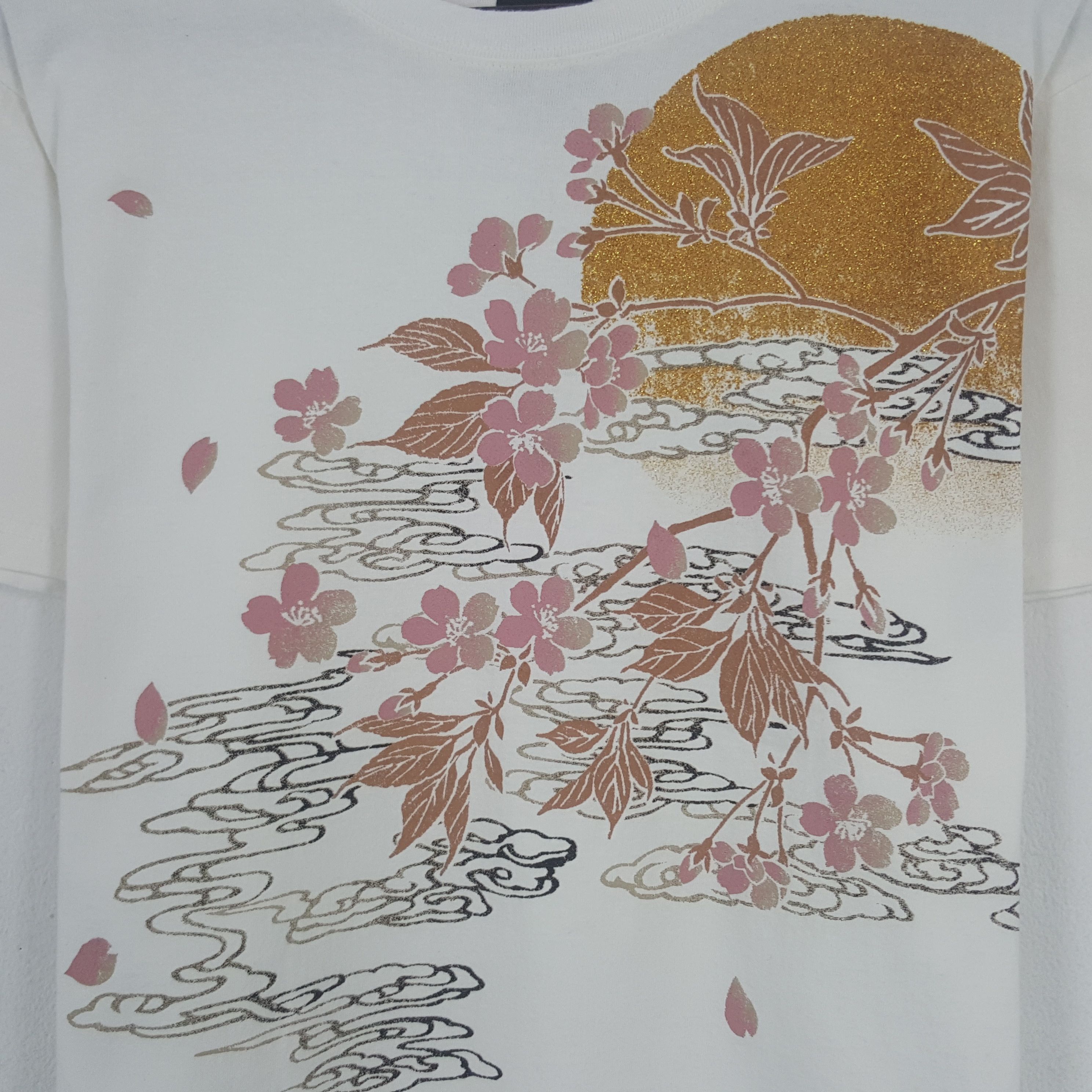 Bullet Noise × Japanese Brand × Vintage Vintage Bullet Noise Fish Koii Art Tradition Tshirt Size US M / EU 48-50 / 2 - 4 Thumbnail