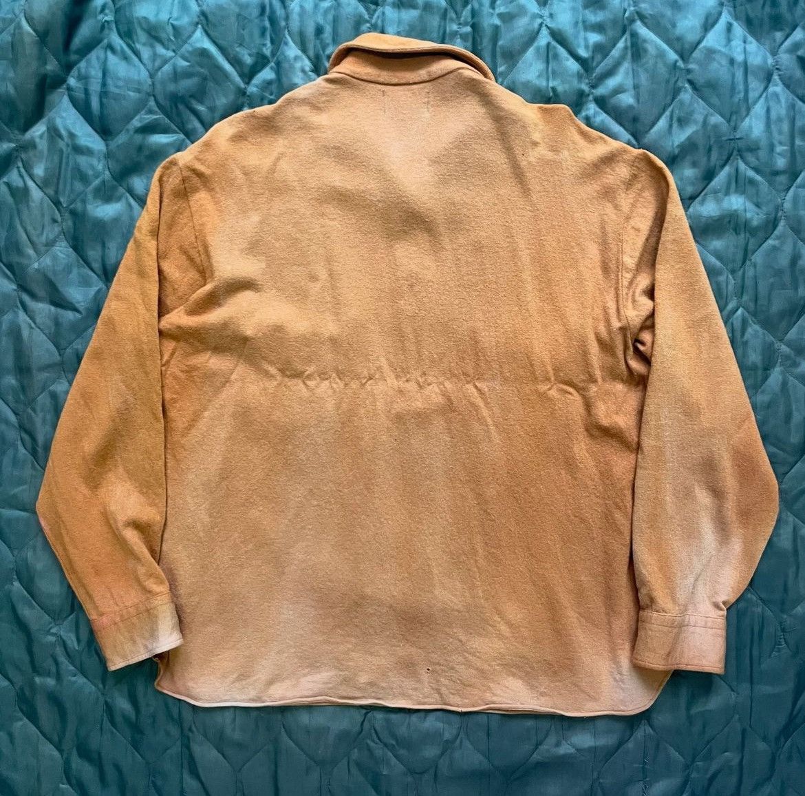 Pendleton × Vintage ☆ Vintage 70s Pendleton Half Zip Up 🧈 Size US L / EU 52-54 / 3 - 2 Thumbnail