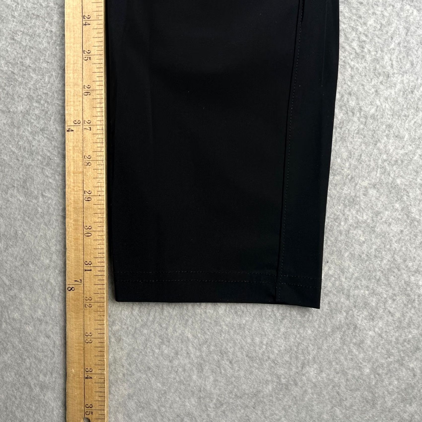 Vintage UNRL Golf Pants Slim Fit Stretch Performance 34x32 Mens Black Tapered Leg Chino Regular Waist 34 Inseam 32 Size US 34 / EU 50 - 7 Thumbnail