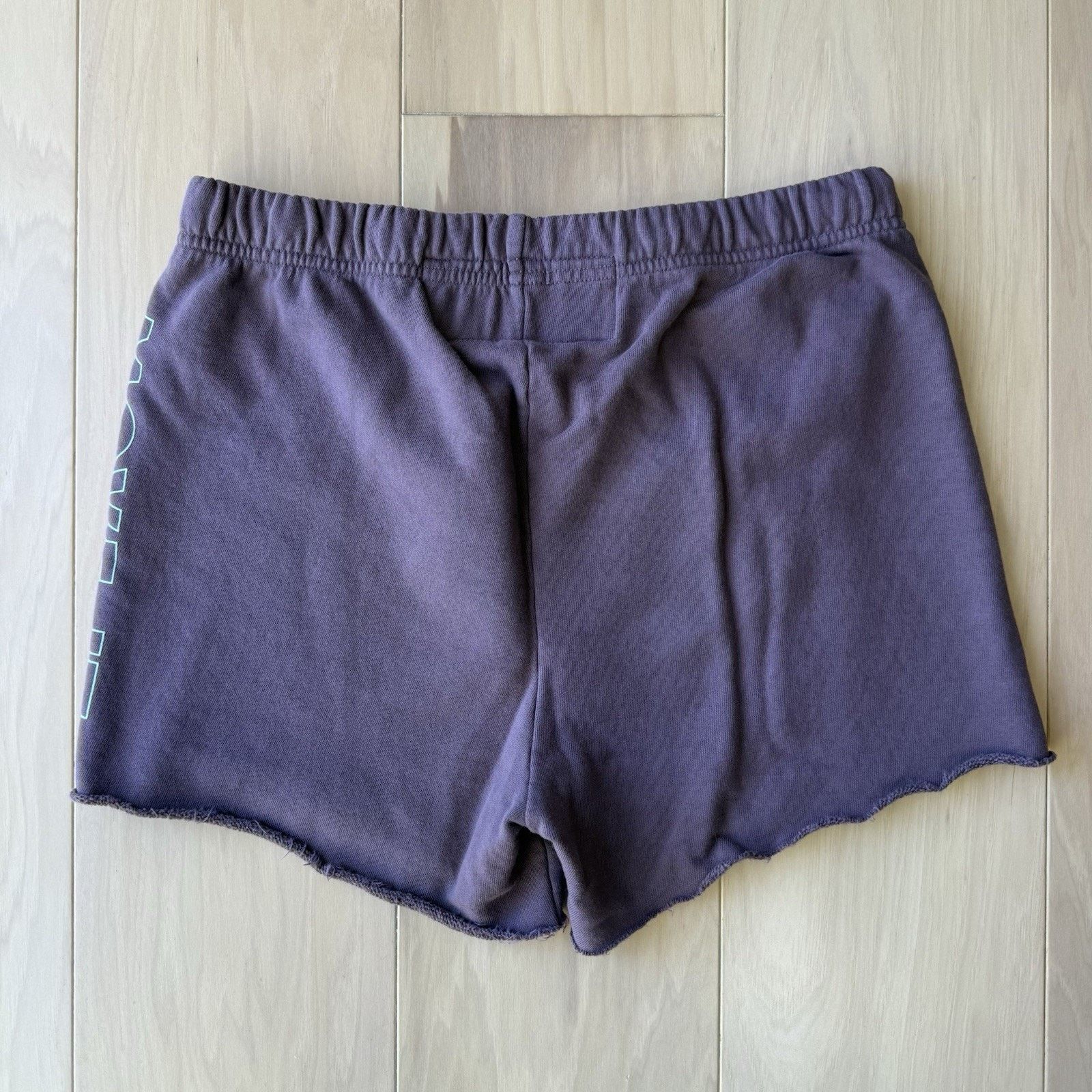 MOTHER Mother Shorts Large Purple Bender Sweat Fleece Bottoms Size 30" / US 8 / IT 44 - 6 Thumbnail