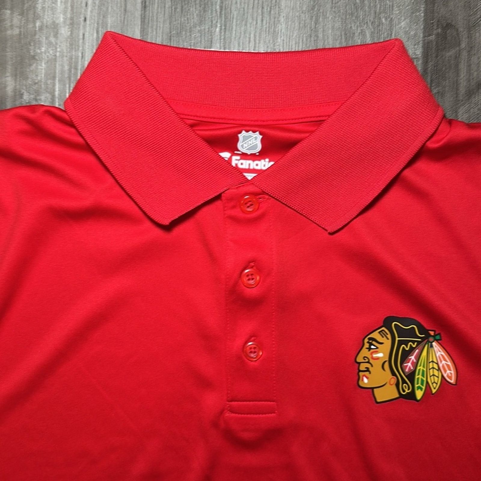 Other Chicago Blackhawks Fanatics Polo - Medium Size US M / EU 48-50 / 2 - 5 Thumbnail