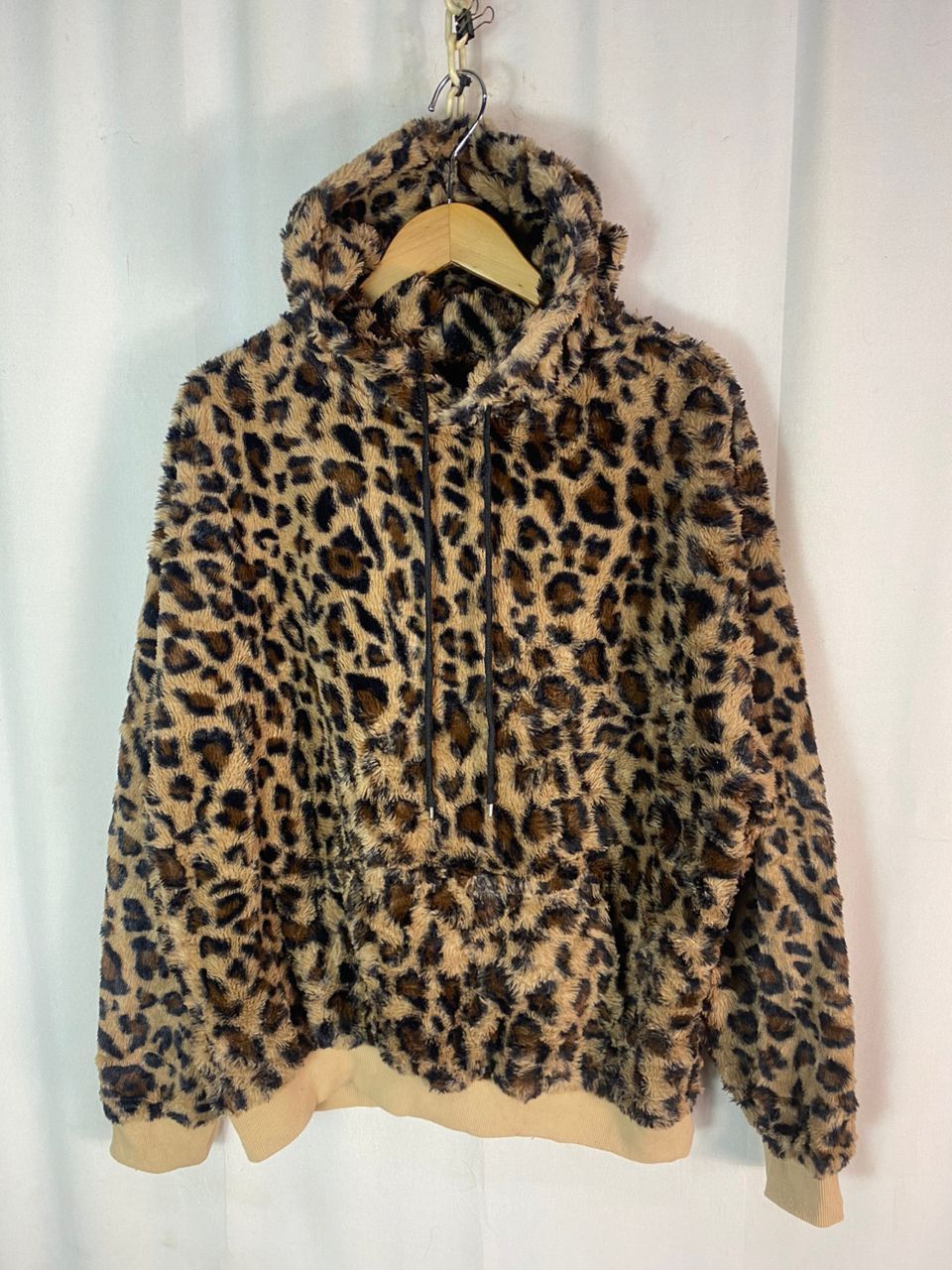 Other Unisex 🔥Leopard hoodie baggy jacket by fanjuiniu Size L / US 10 / IT 46 - 1 Thumbnail