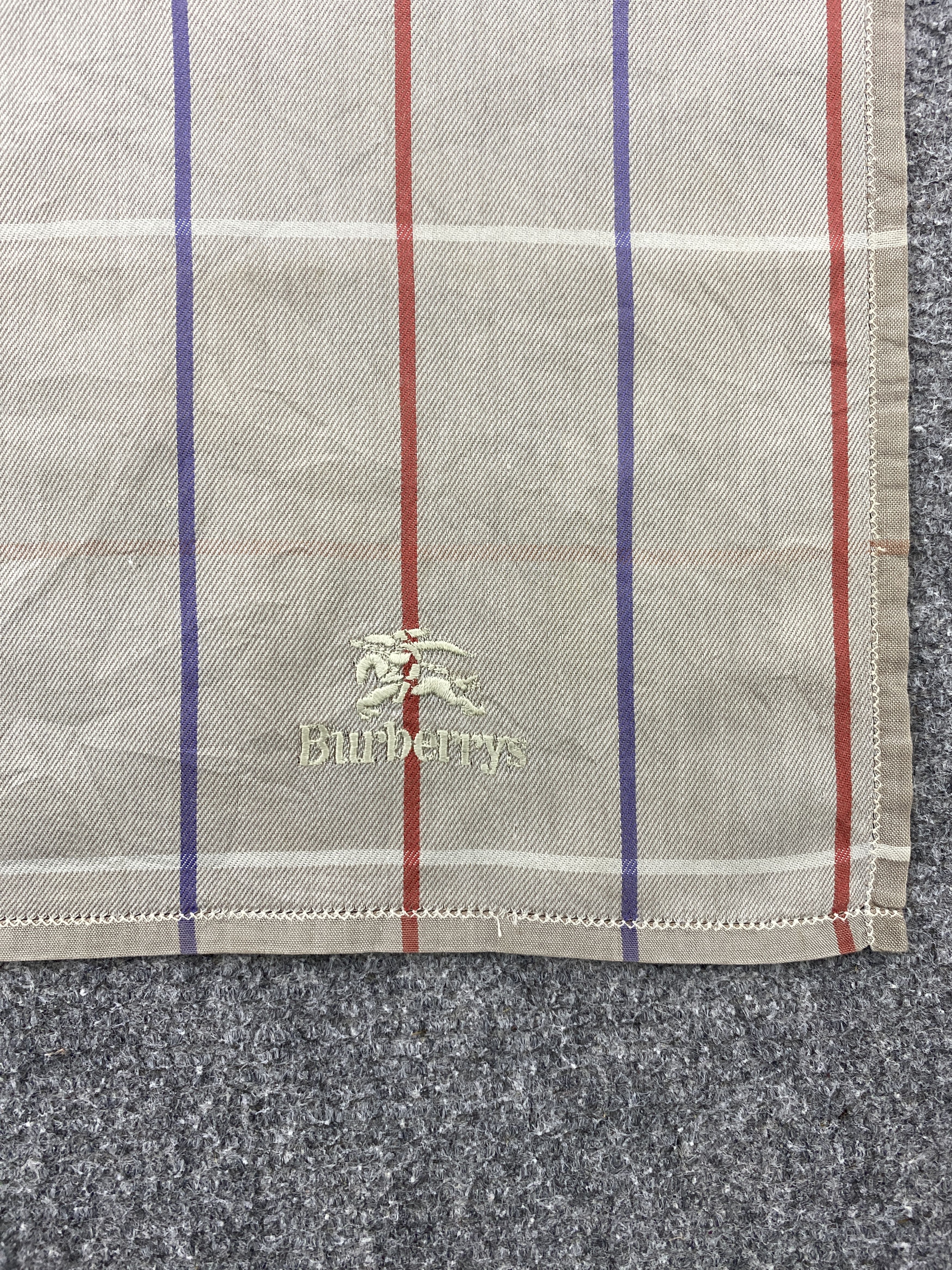Burberry Vintage Burberry Handkerchief / Neckerchief HKC0770 Size ONE SIZE - 5 Thumbnail