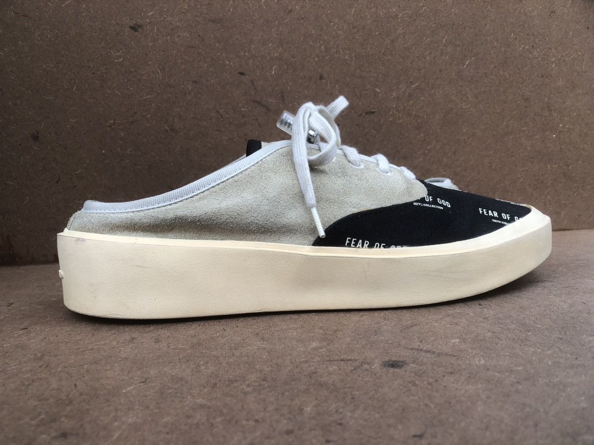 Fear of God Fear Of God Black Canvas Sneakers Size 41 Size US 7 / EU 40 - 6 Thumbnail
