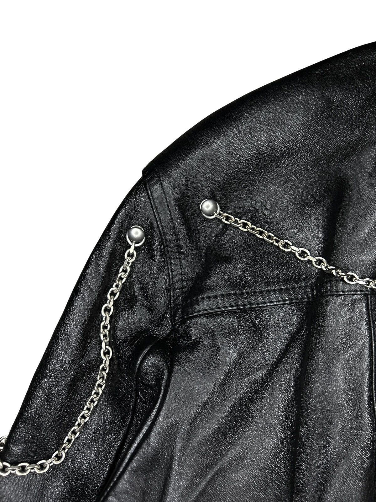Celine F/W 21 Chained Leather Bomber Size US L / EU 52-54 / 3 - 8 Thumbnail