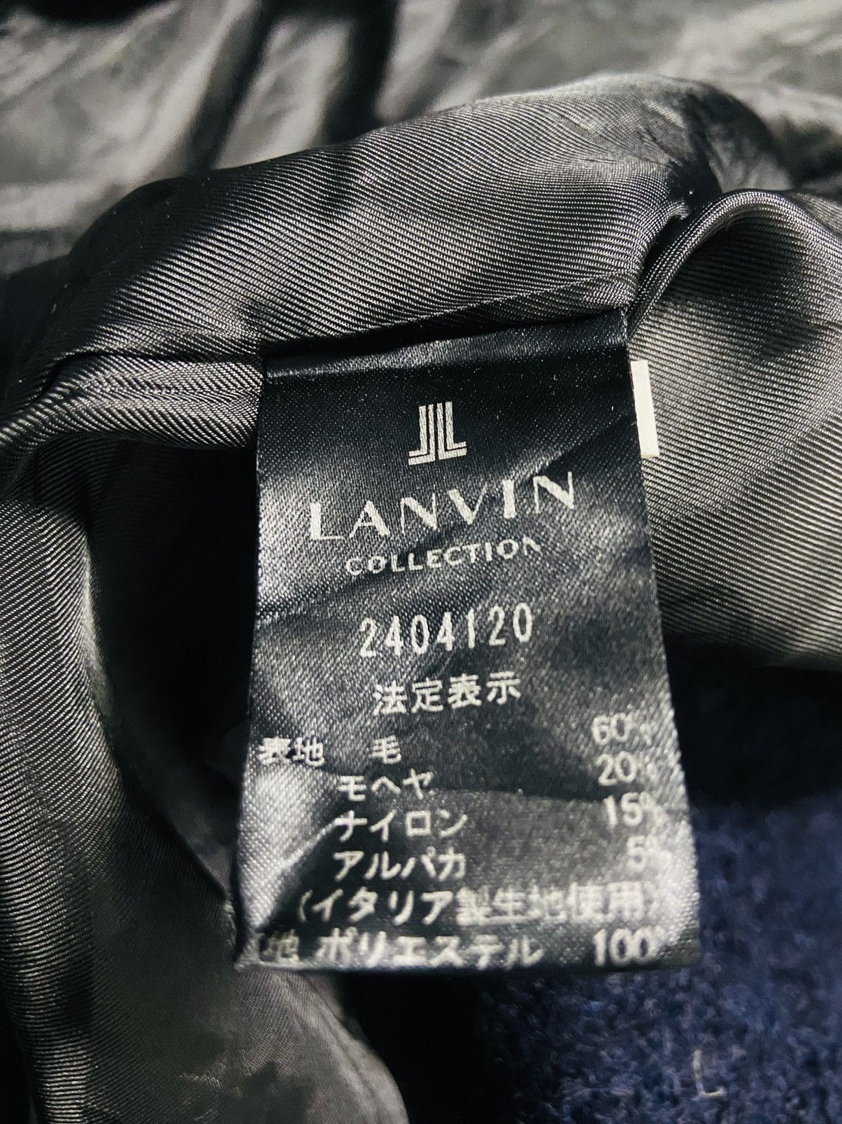 Lanvin Lanvin Mohair Wool Jacket Size US M / EU 48-50 / 2 - 12 Thumbnail