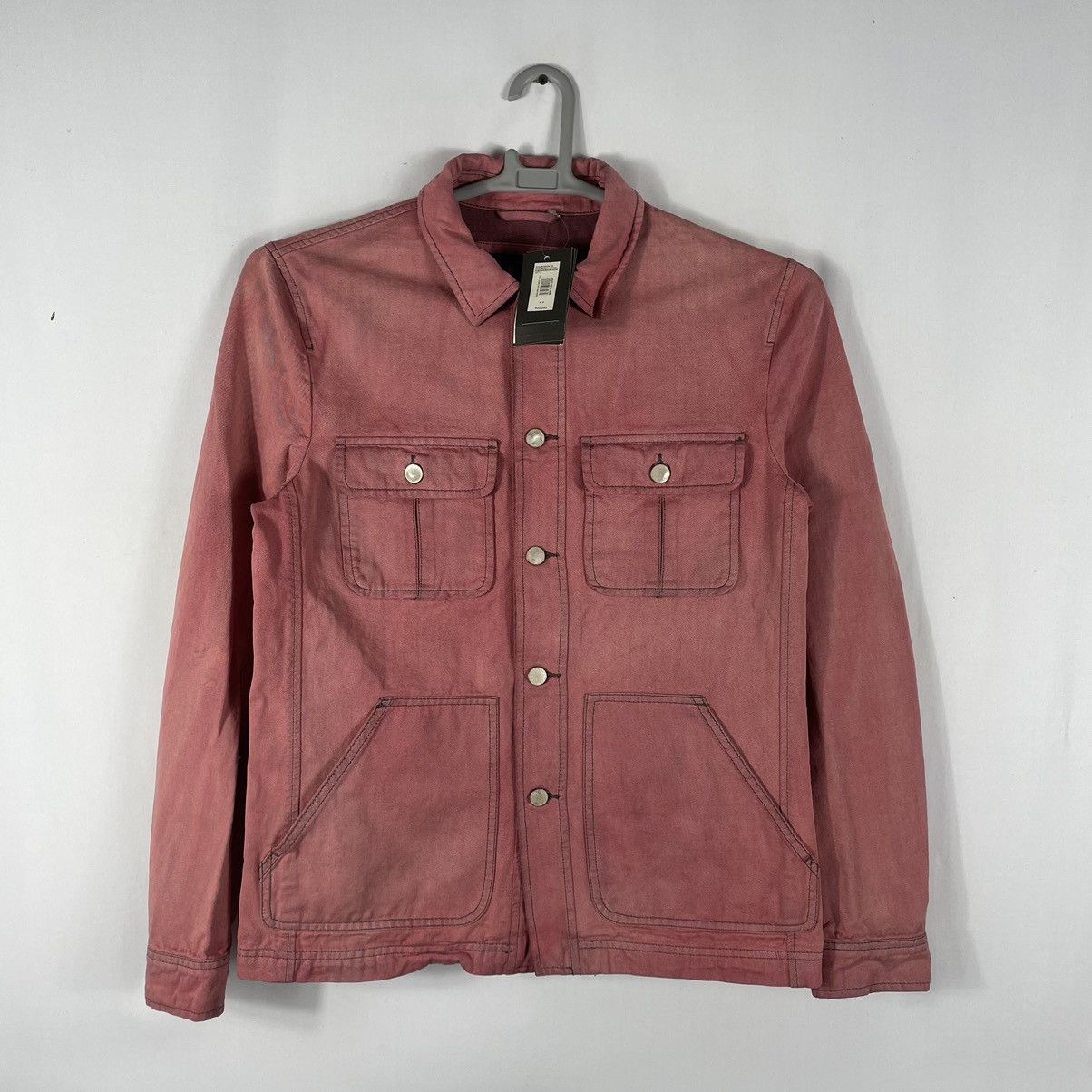 Armani Exchange × Designer × Vintage 🔥NOS🔥SS2013 Armani Exchange Four Pockets Styles Chore Jacket Size US S / EU 44-46 / 1 - 1 Thumbnail