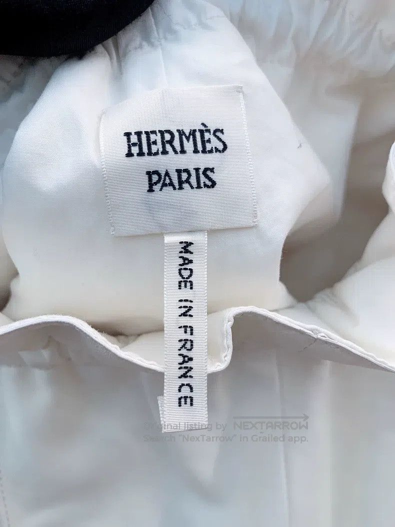 Hermes Hermes White leather shorts Size 42" / US 20 - 3 Thumbnail