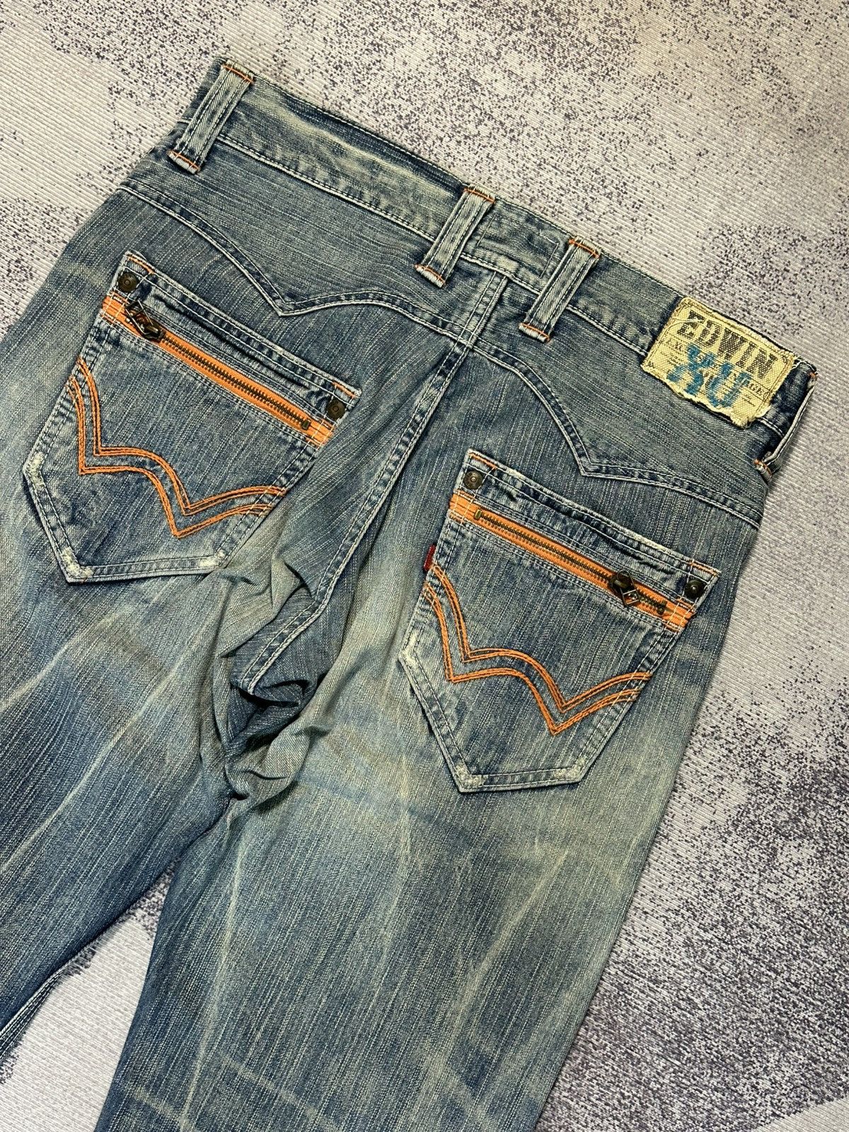 Undercover × Uniqlo Edwin 424XVS Flare Washed Denim Size US 32 / EU 48 - 11 Thumbnail