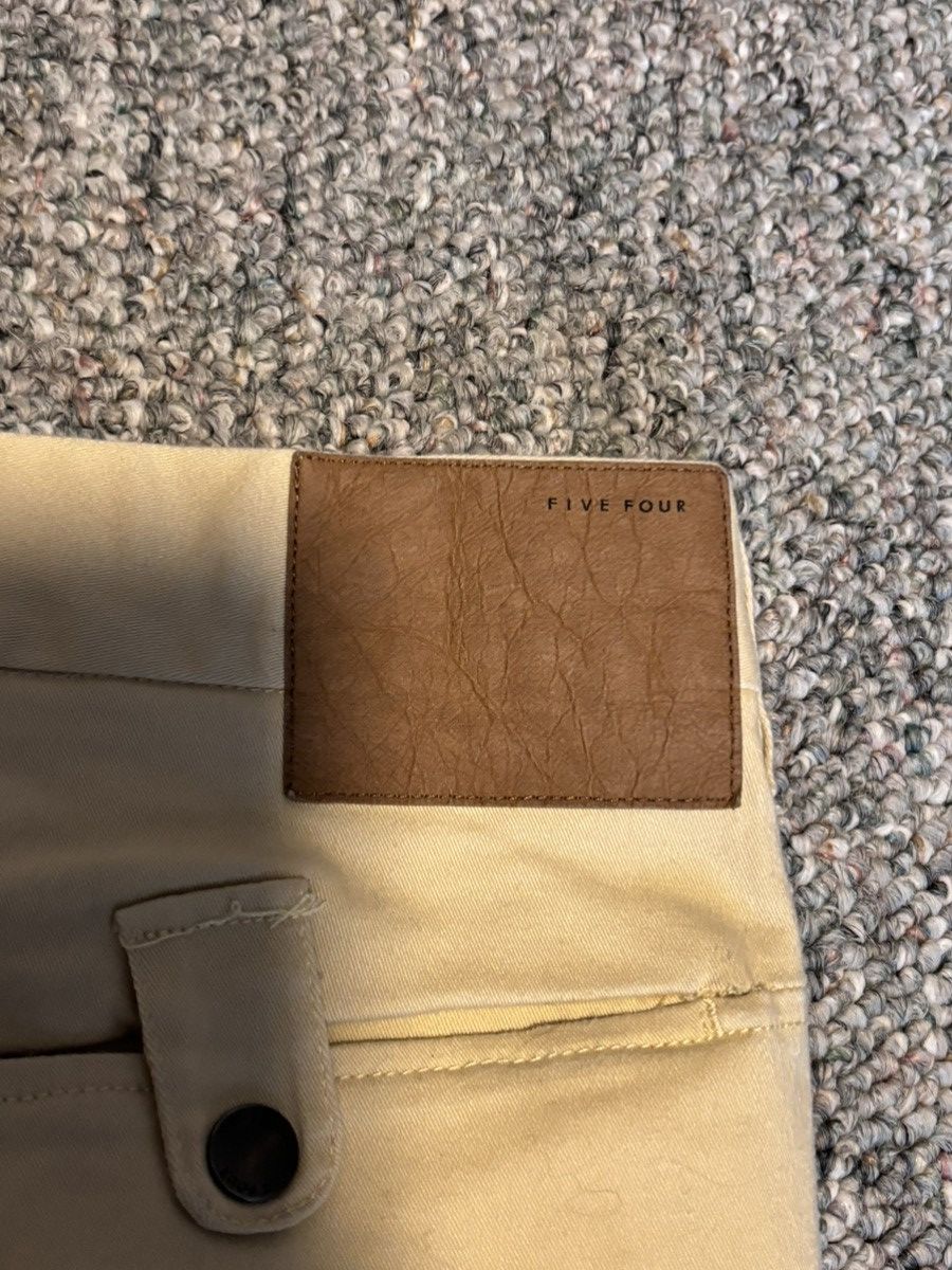 Five Four Used Five Four Khaki Pants Cream Size 31 Straight Size US 31 - 9 Thumbnail
