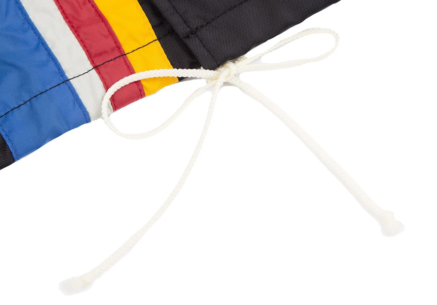 Comme des Garcons Homme Plus Color Block Raglan Coach Jacket in Black, Blue, Yellow Size US S / EU 44-46 / 1 - 10 Thumbnail