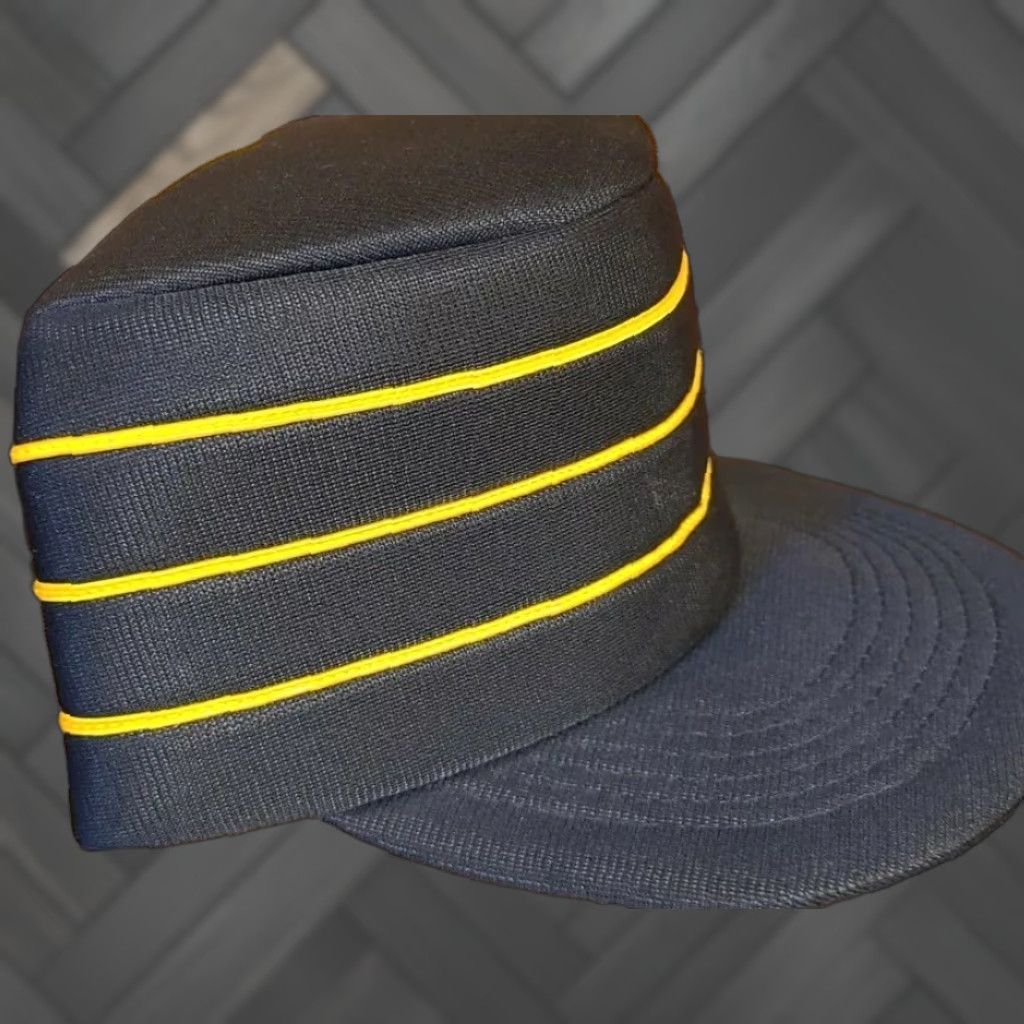 Vintage VINTAGE Northern Cap Hat Mpls MN Black Yellow Striped Bumblebee Snapback Foam Size ONE SIZE - 1 Thumbnail