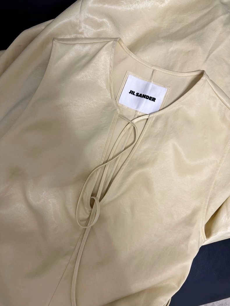 Jil Sander Jil Sander Long V-neck dress Size XS / US 0-2 / IT 36-38 - 3 Thumbnail